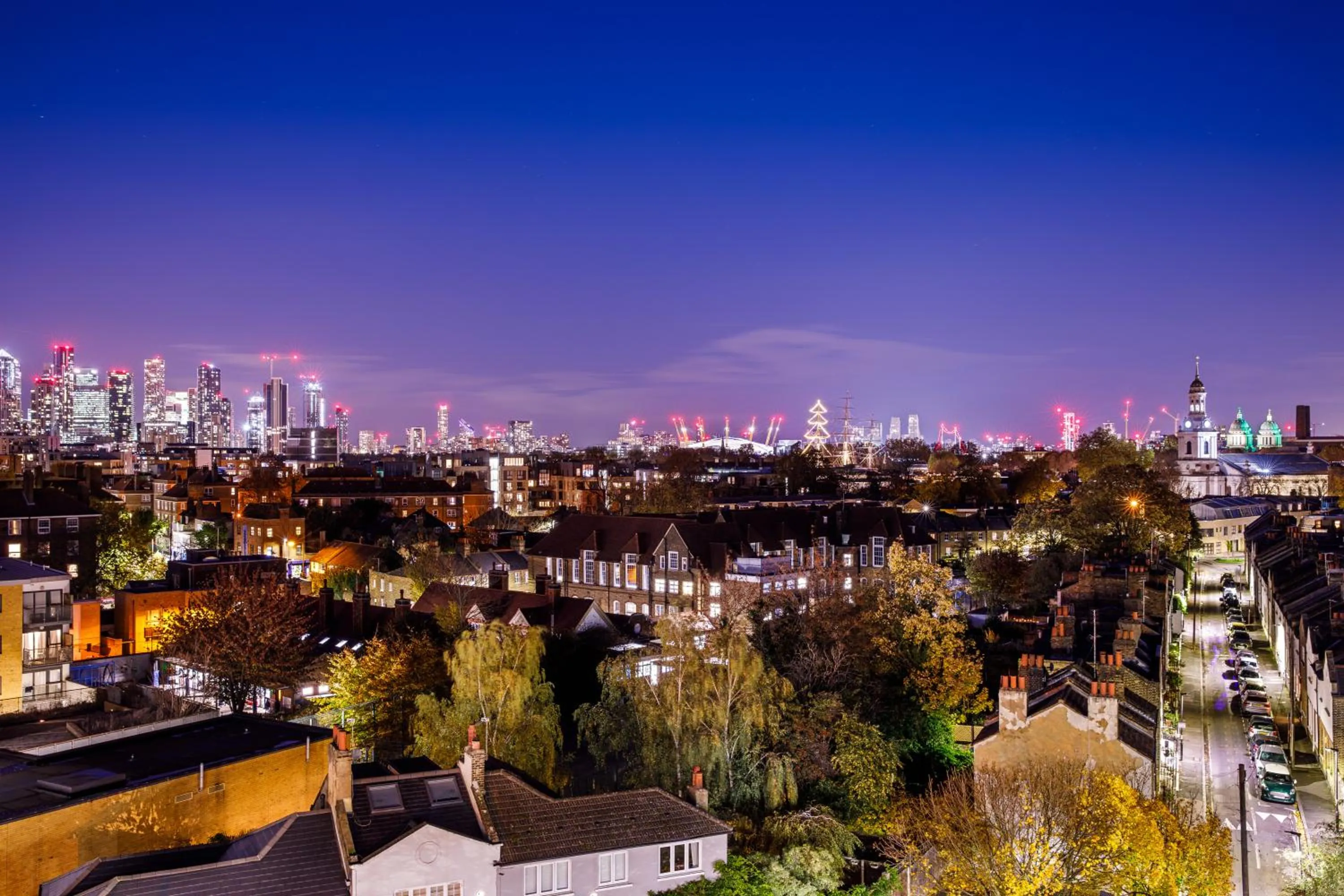 Night in Novotel London Greenwich