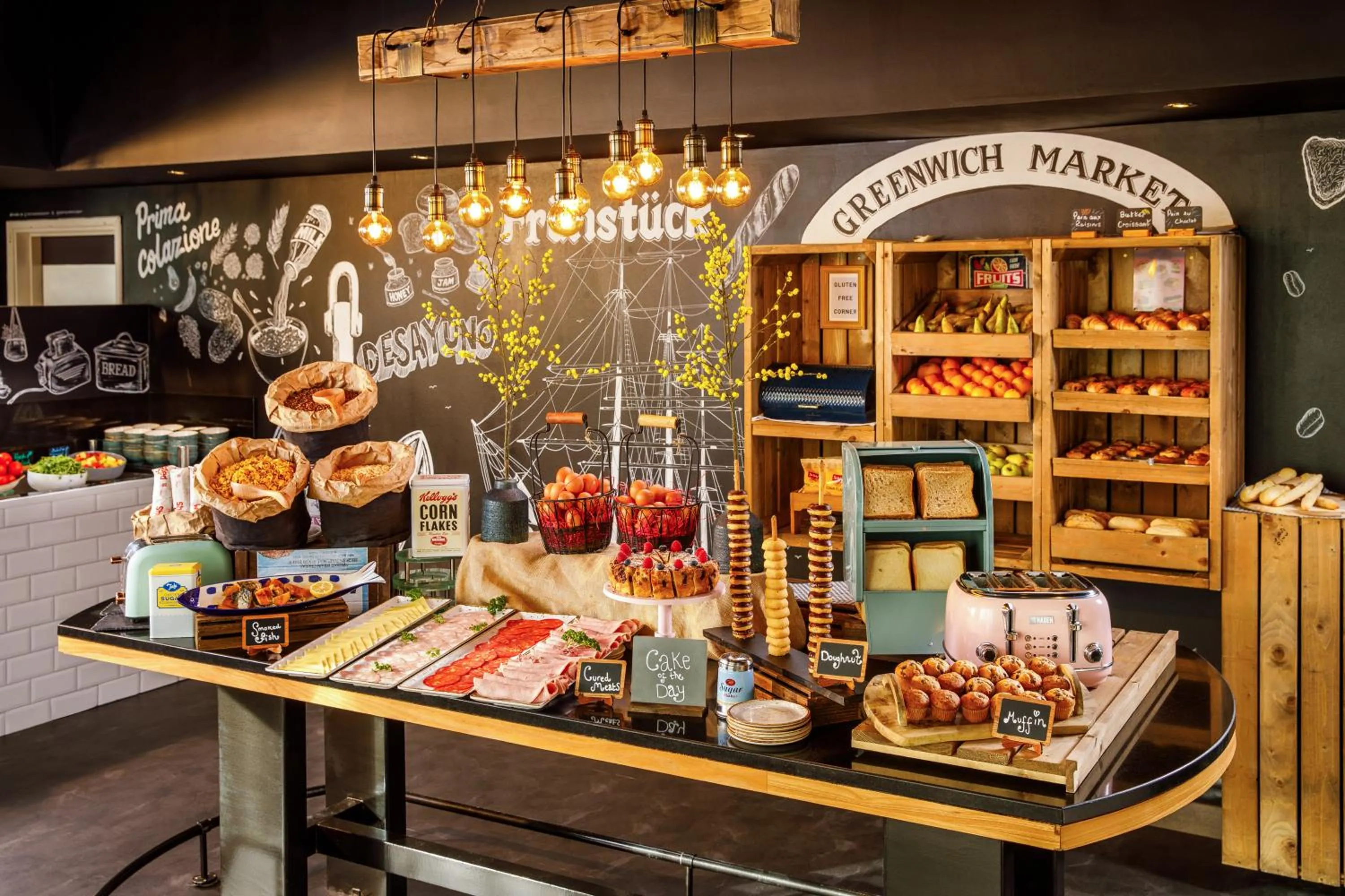 Food and drinks in Novotel London Greenwich