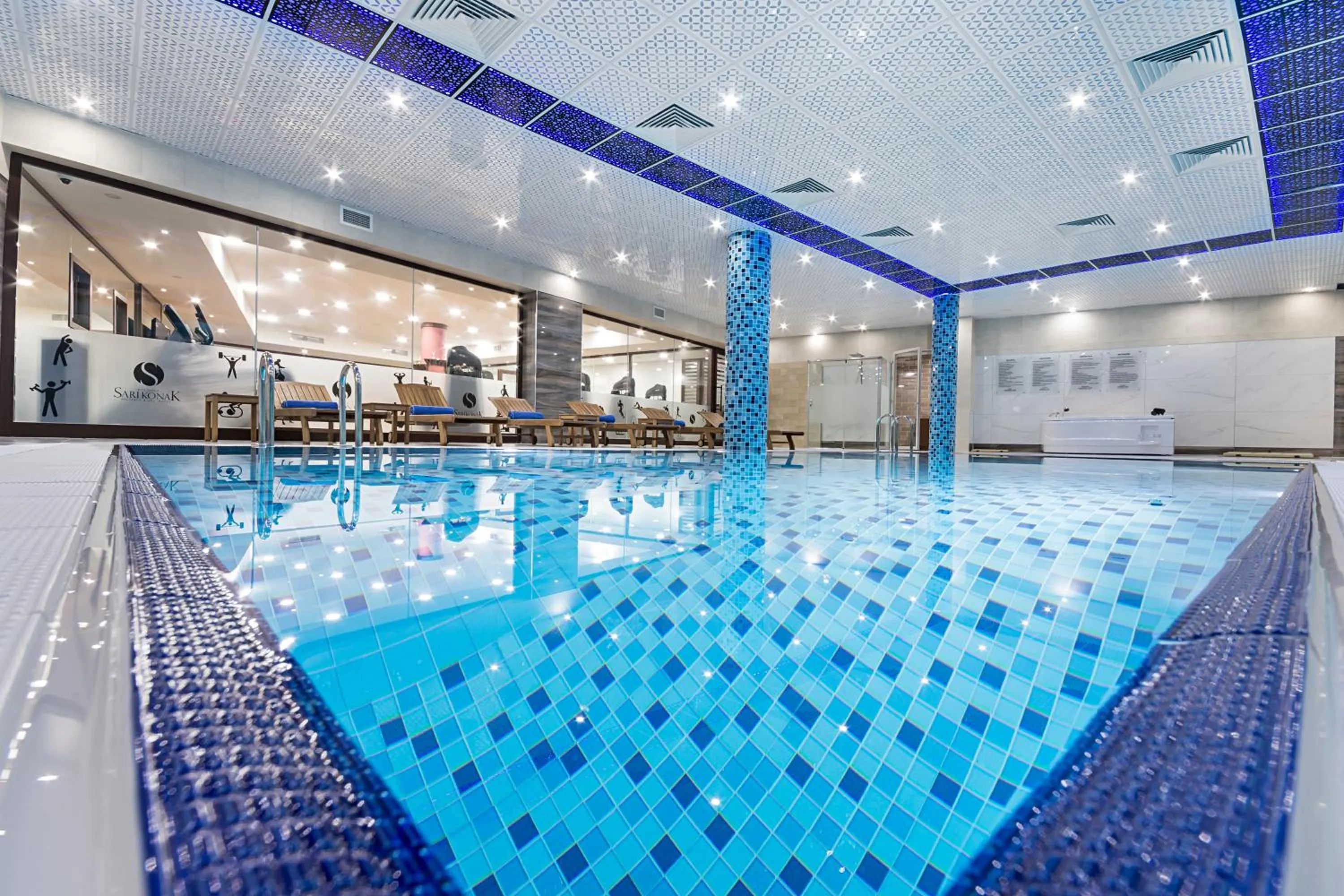 Swimming pool in Sarıkonak Boutique & Spa Hotel Amasya