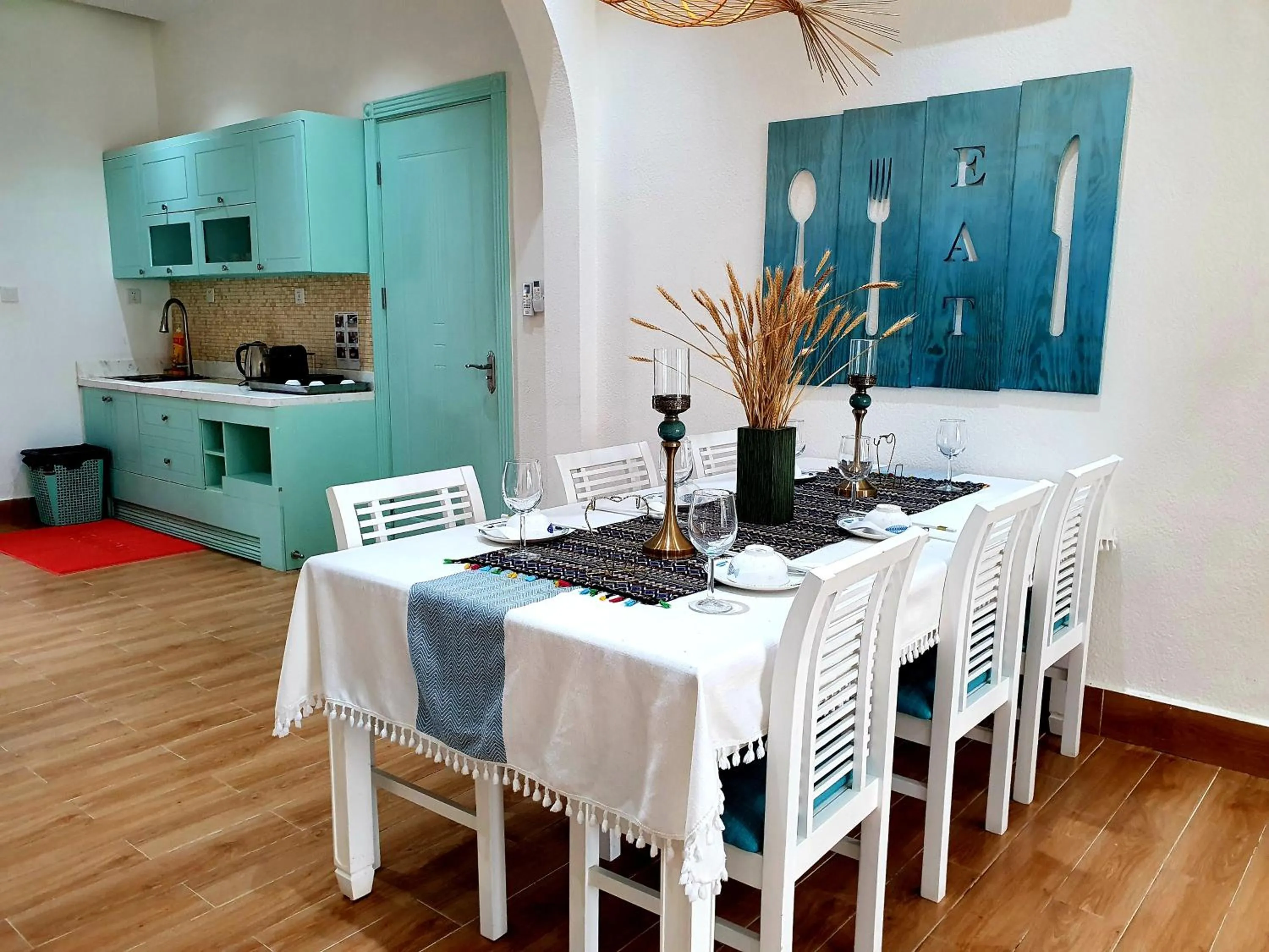 Kitchen or kitchenette in Shanghai Resort