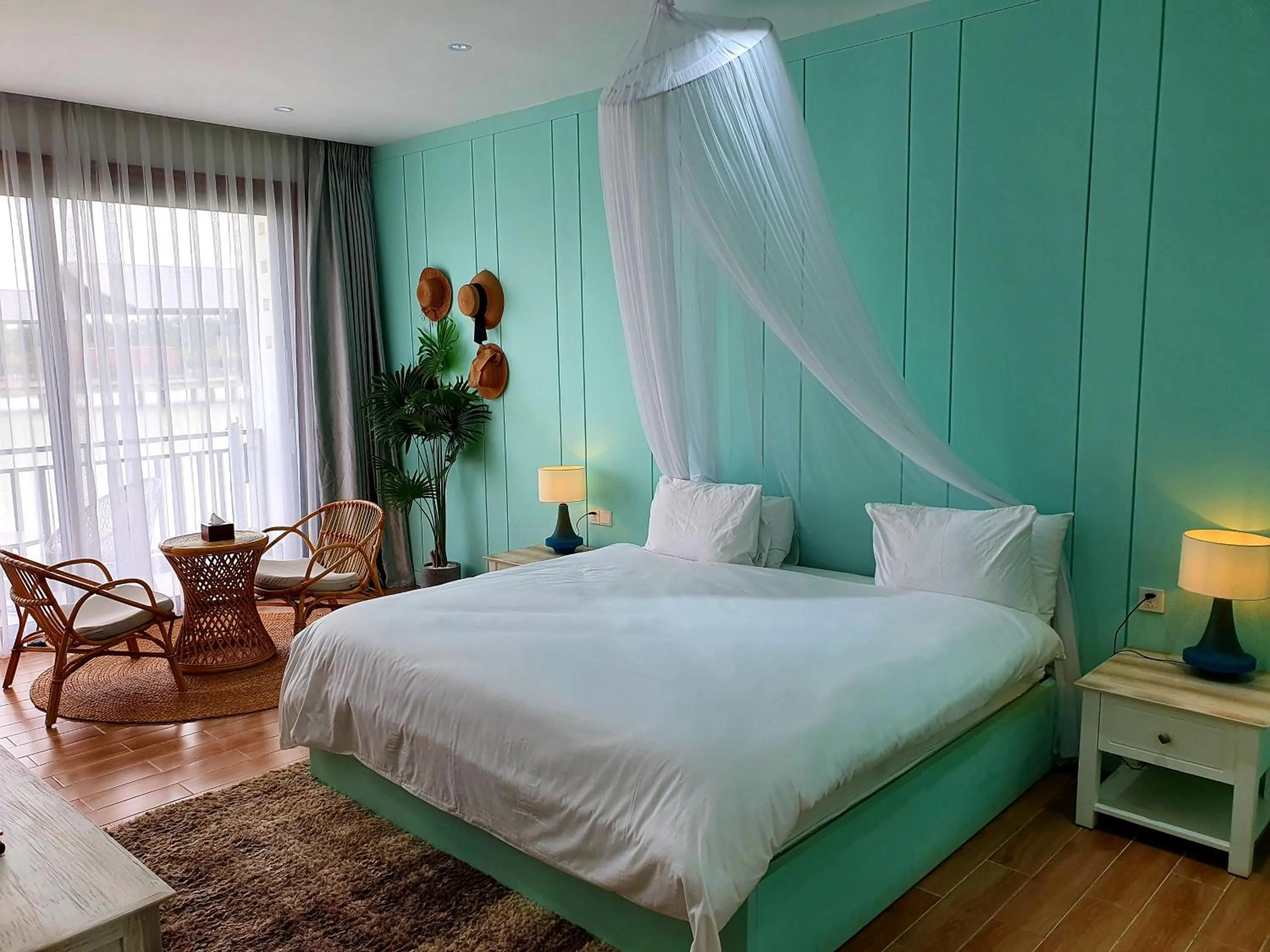 Bed in Shanghai Resort