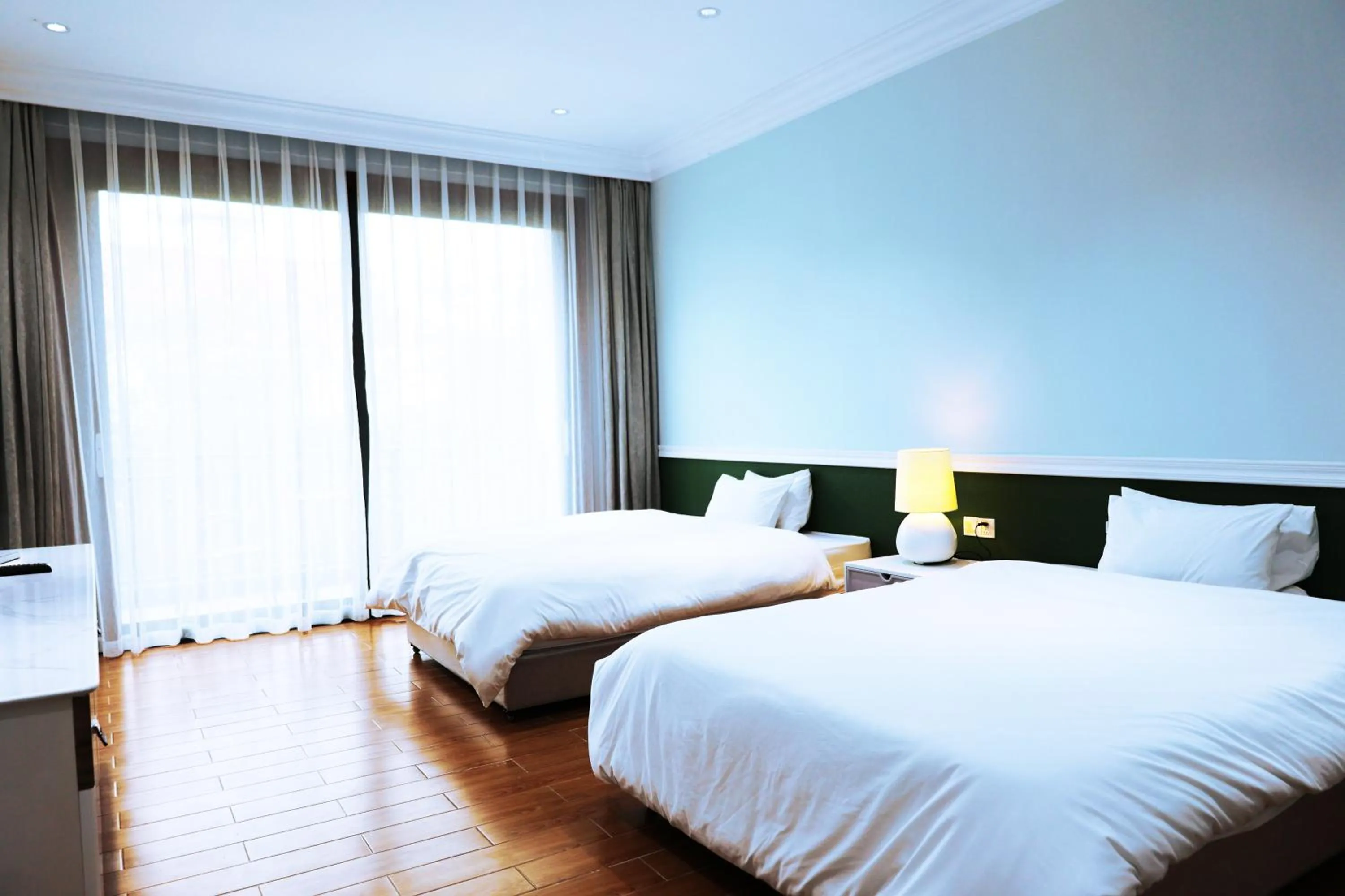 Bed in Shanghai Resort