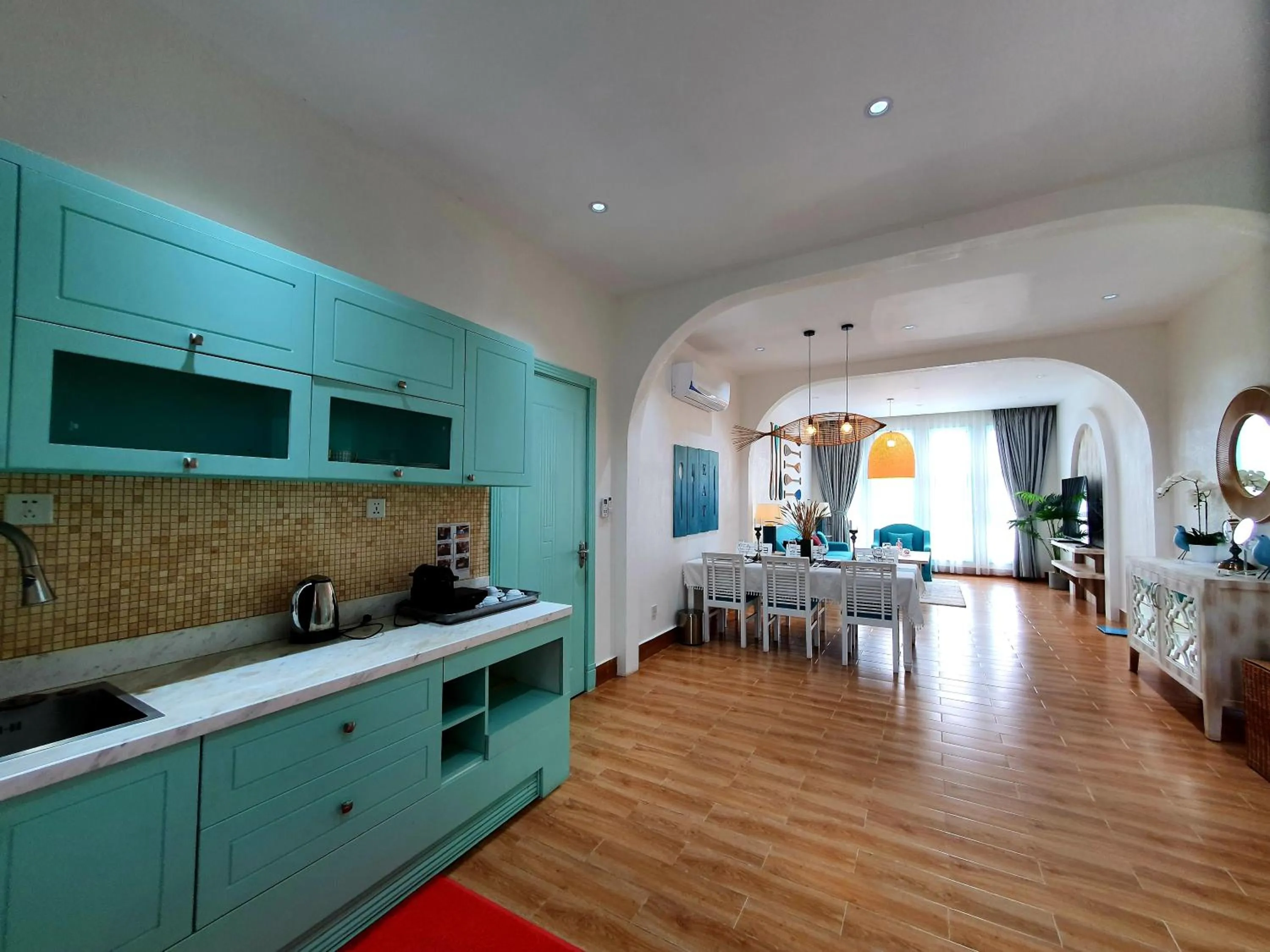 Kitchen or kitchenette in Shanghai Resort