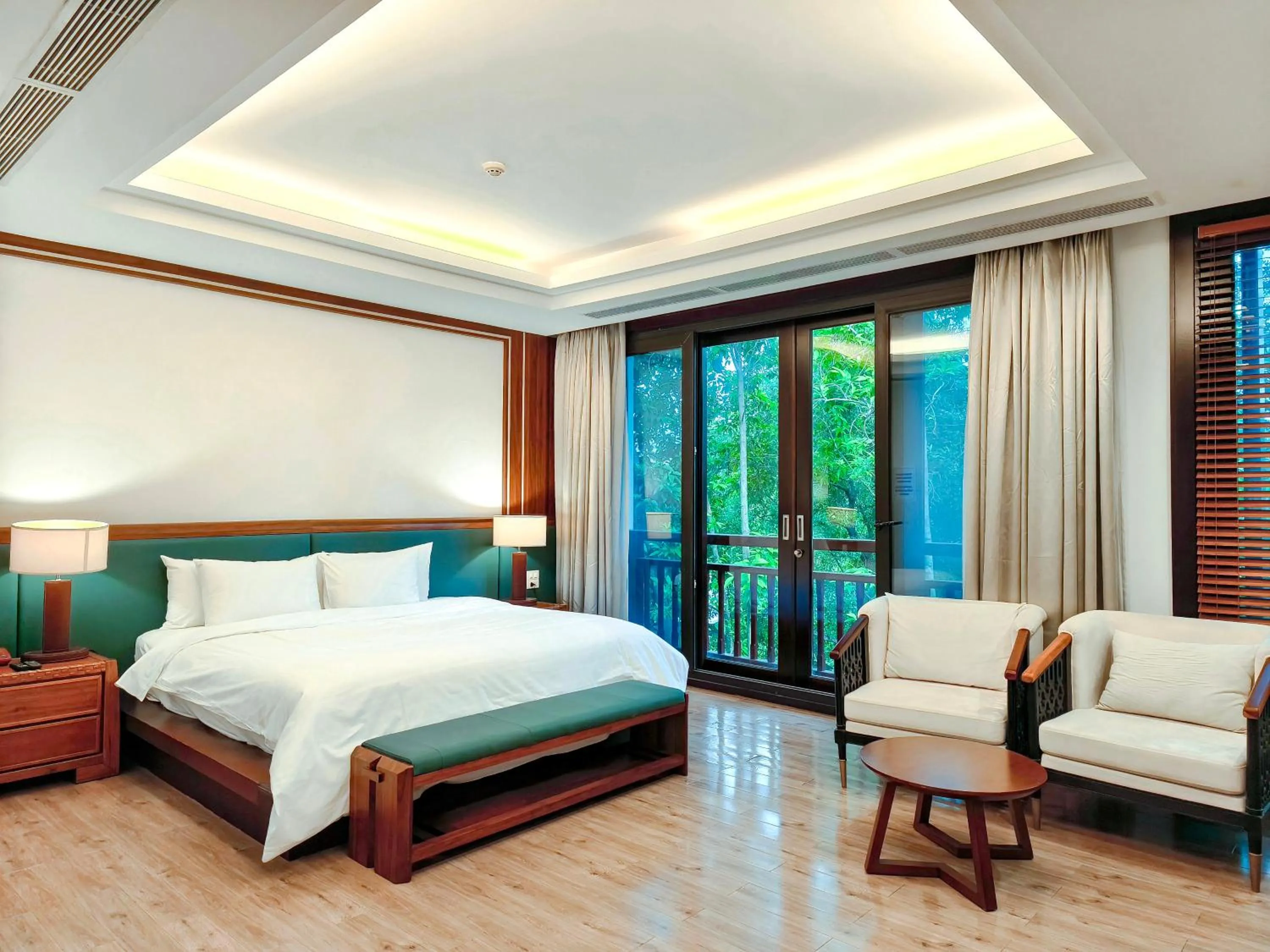Bed in NCC Garden Villas - NCC Hotel