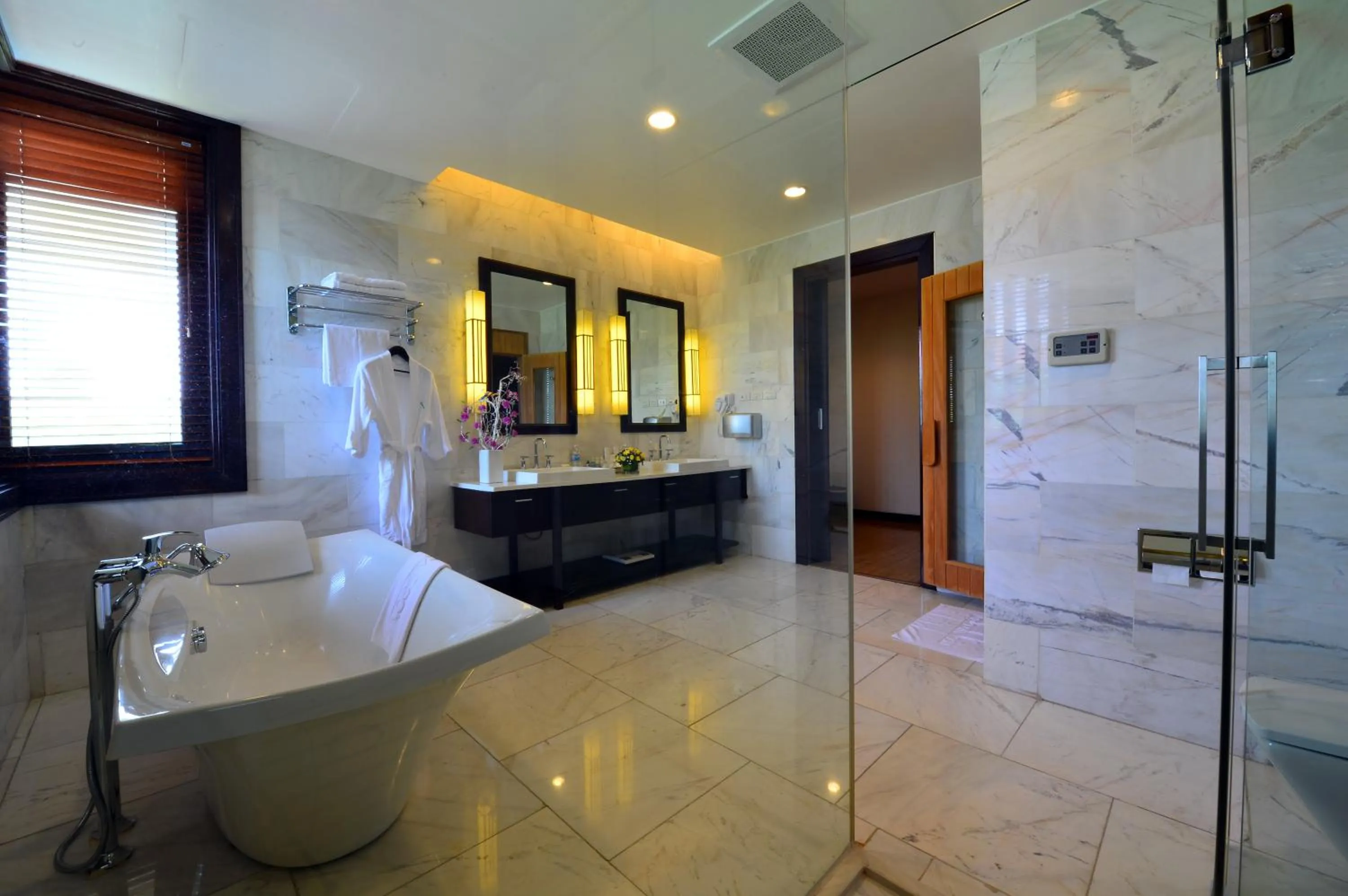Shower in NCC Garden Villas - NCC Hotel
