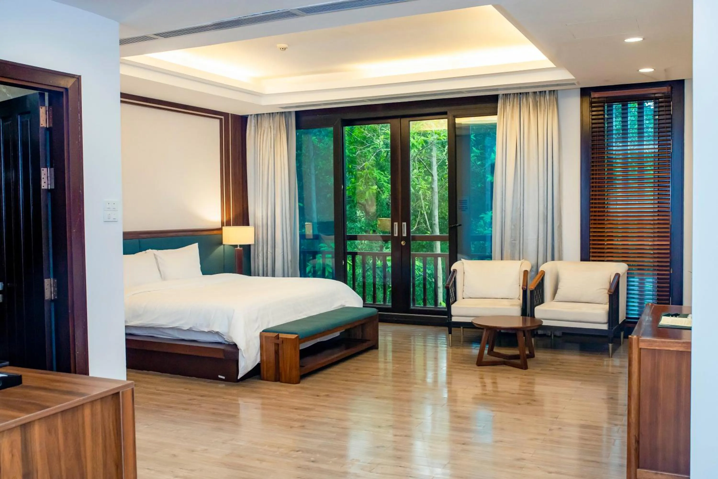 Bed in NCC Garden Villas - NCC Hotel