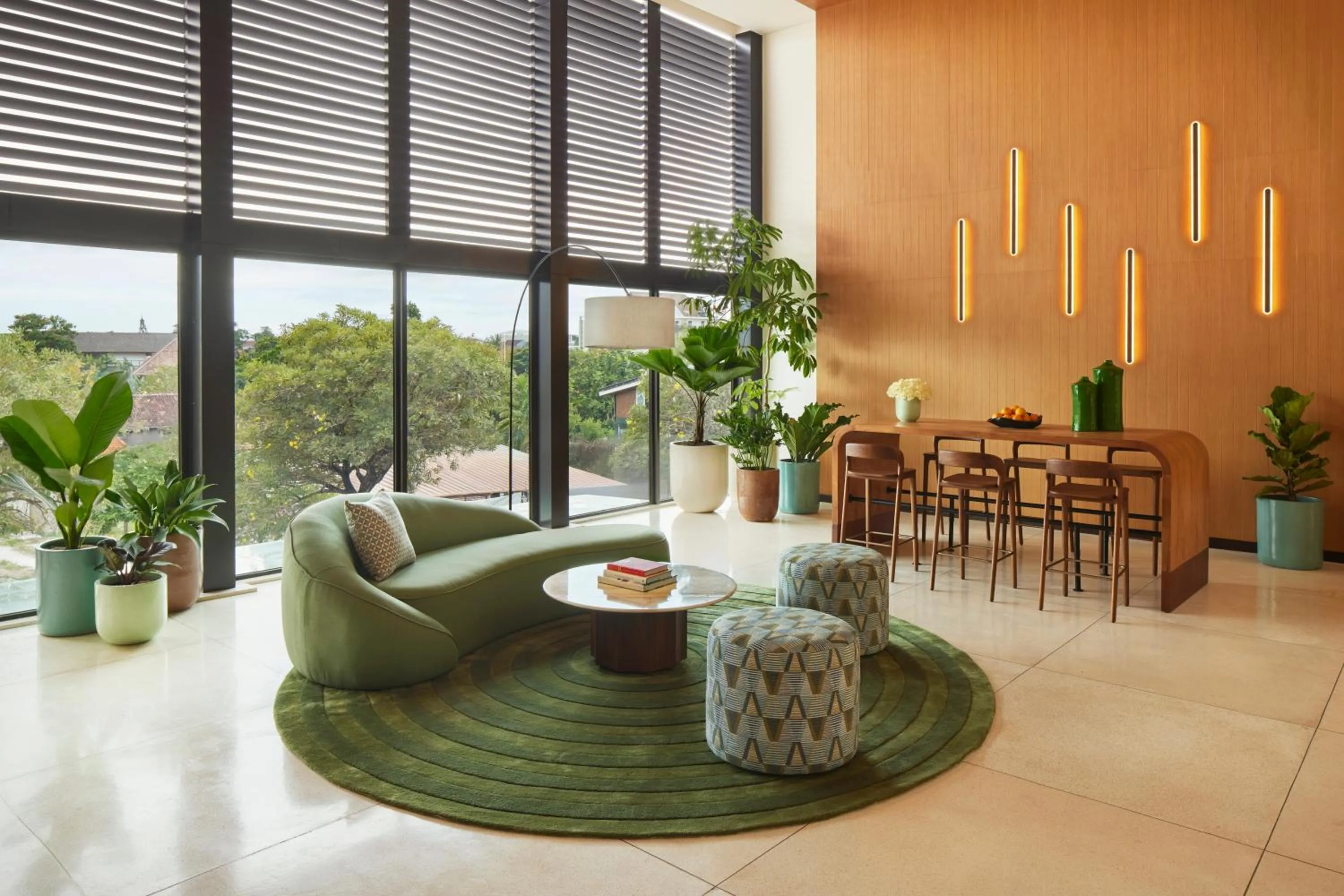 Seating area in Kleo Seminyak, part of JdV by Hyatt