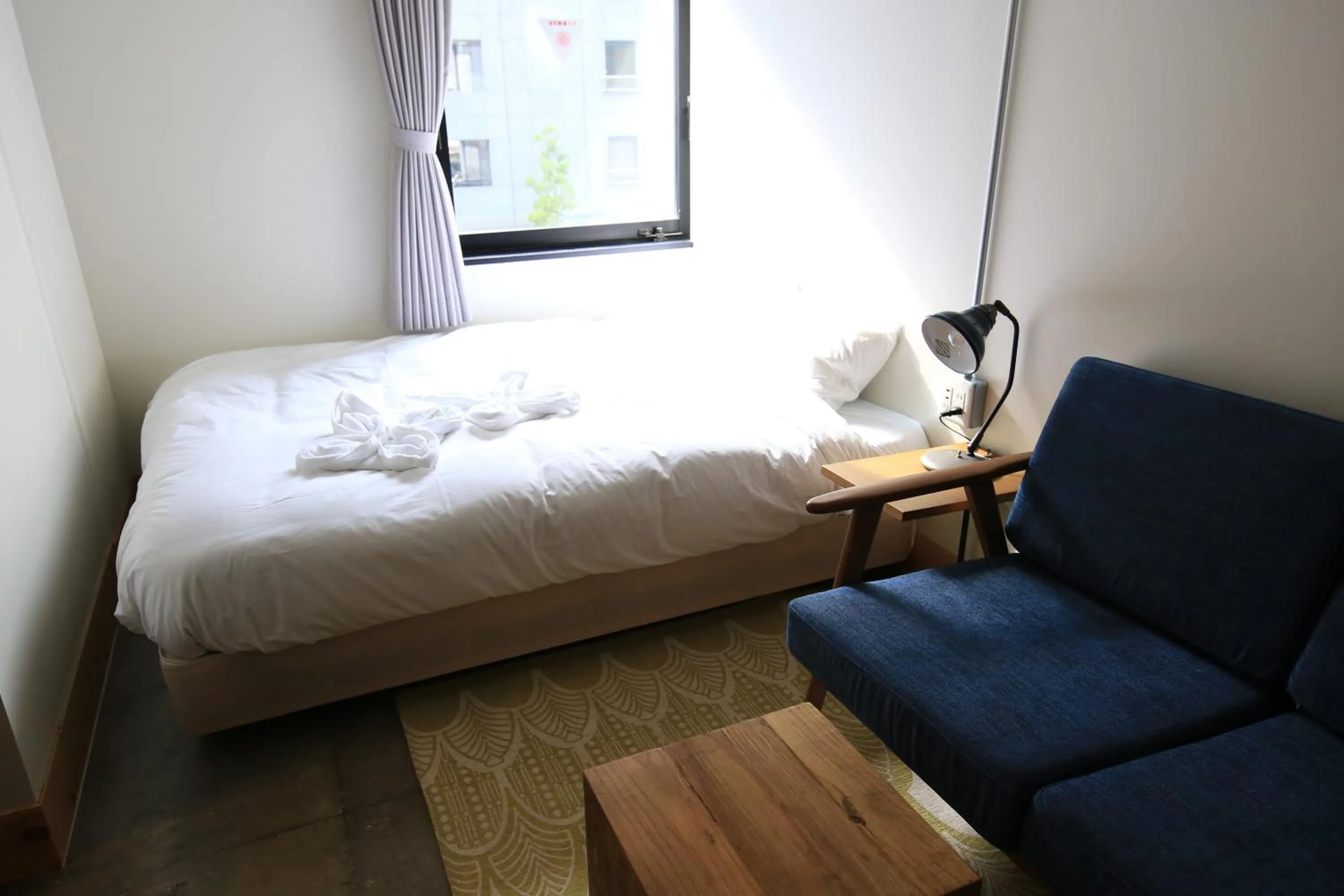 Decorative detail, Bed in Wise Owl Hostels Shibuya