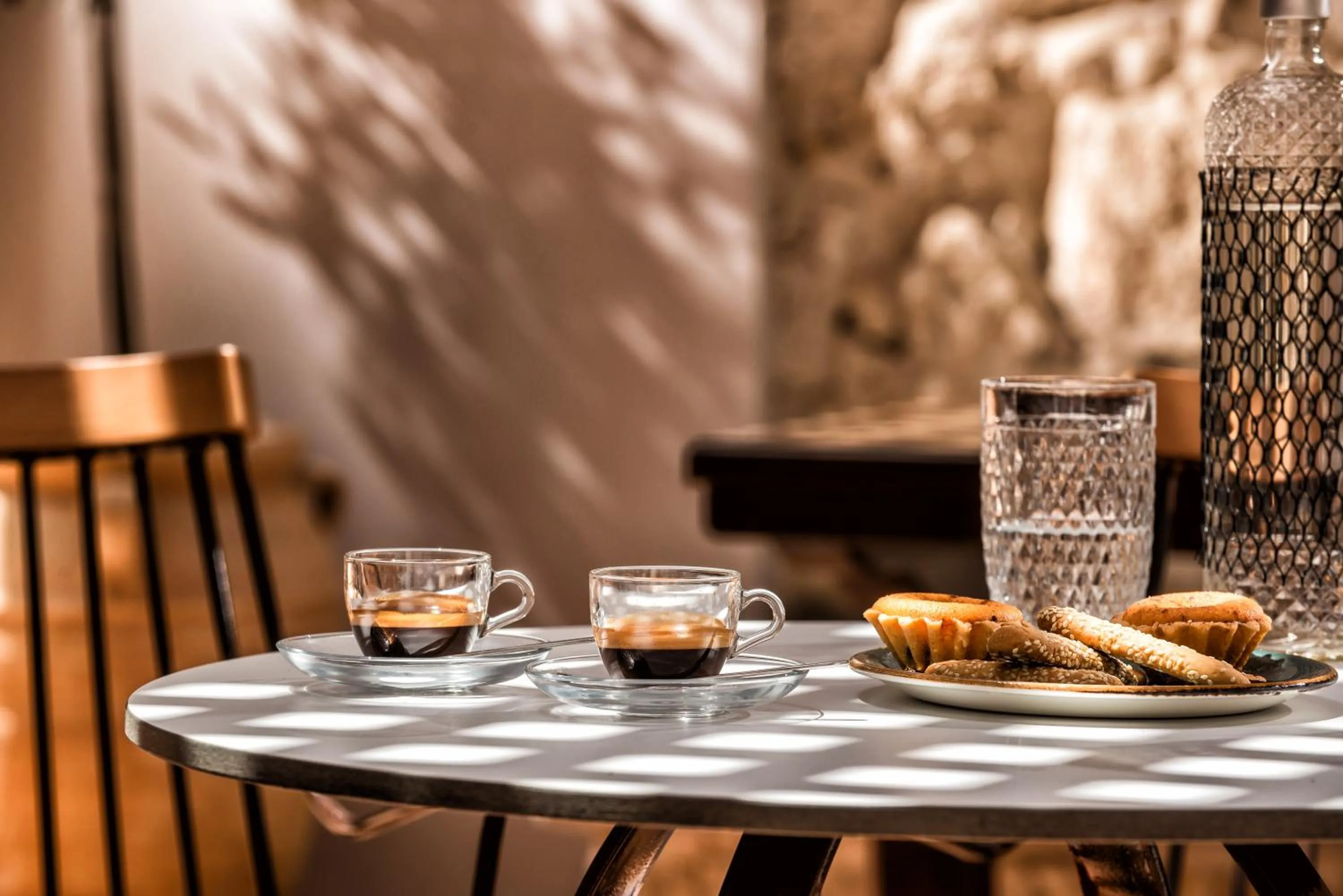 Decorative detail in Veneziano Boutique Hotel