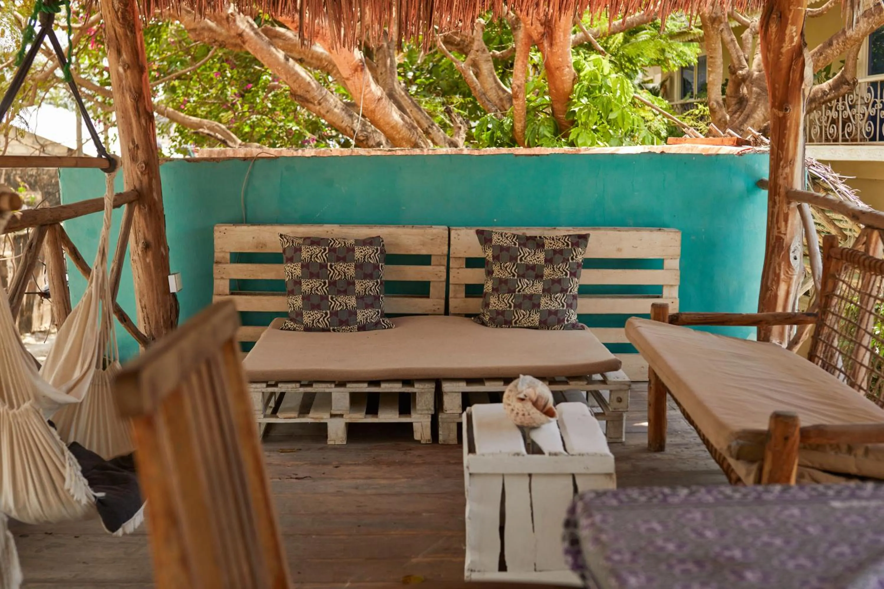 Seating area in Ebb & Flow