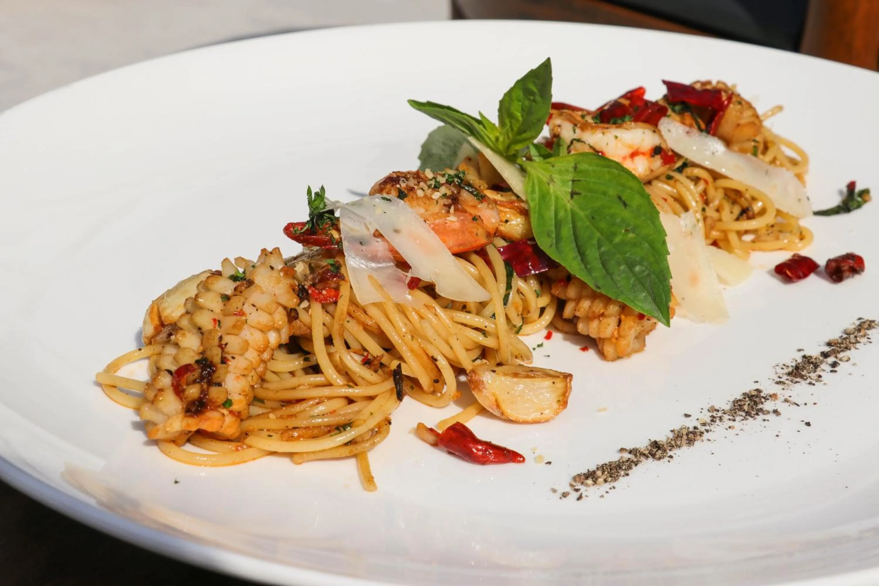 Food close-up in W Station