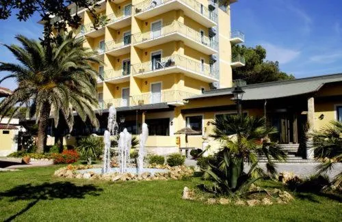 Patio in Hotel Club Sabbiadoro