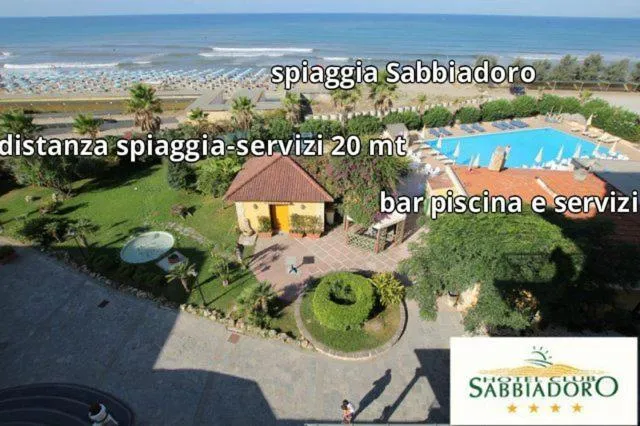 Beach in Hotel Club Sabbiadoro