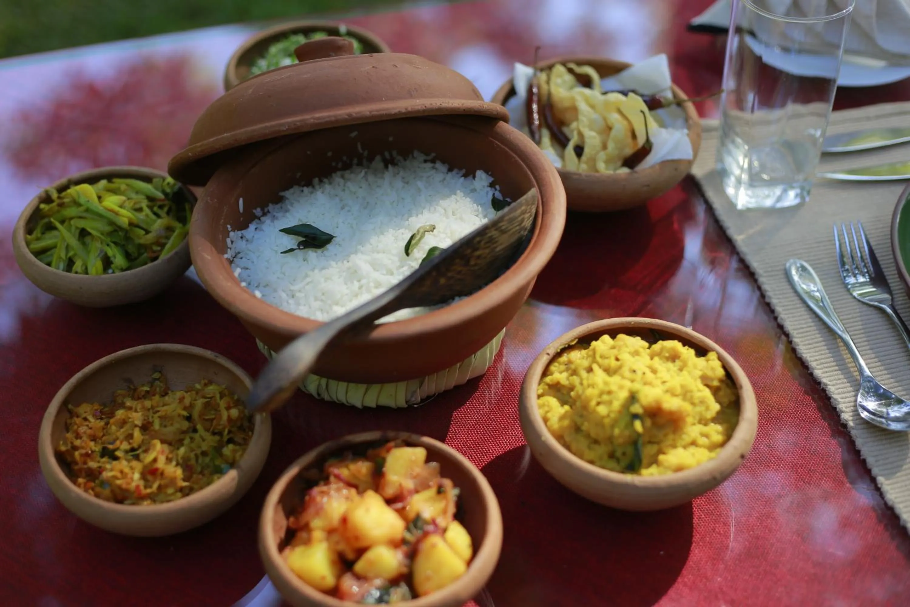 Food in The Farm Resorts