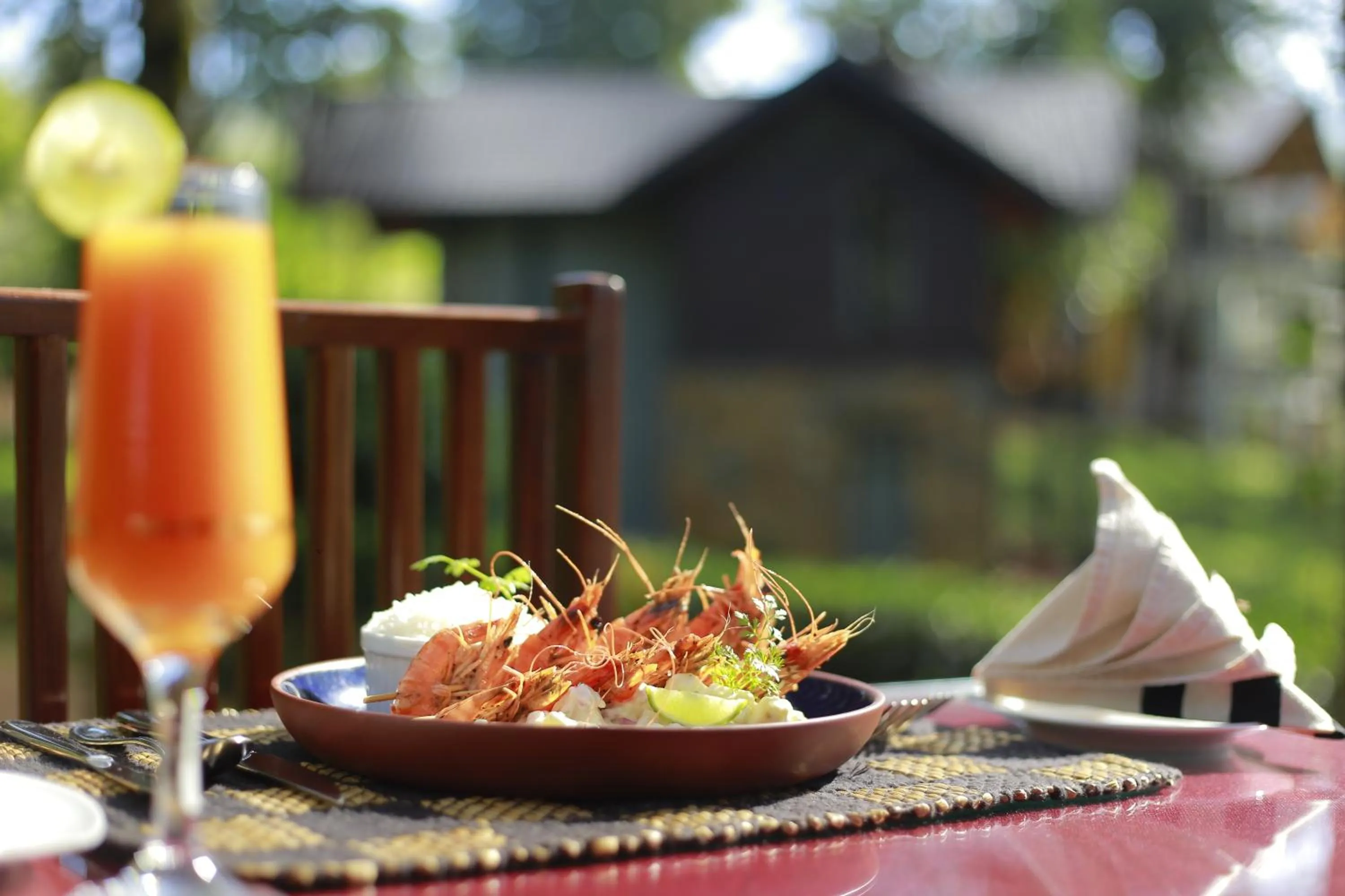 Food in The Farm Resorts