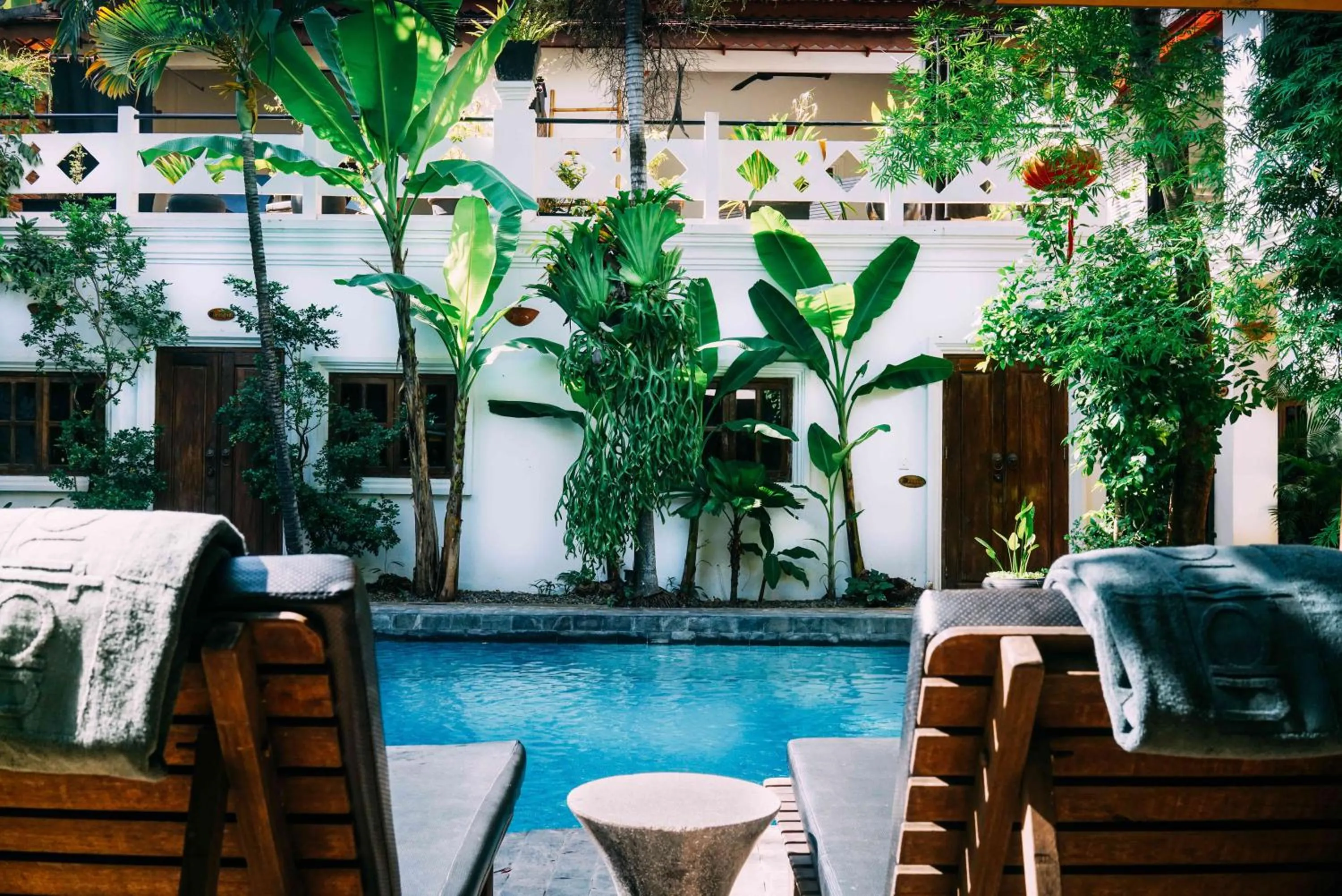 Pool view in Urban Residences - Siem Reap
