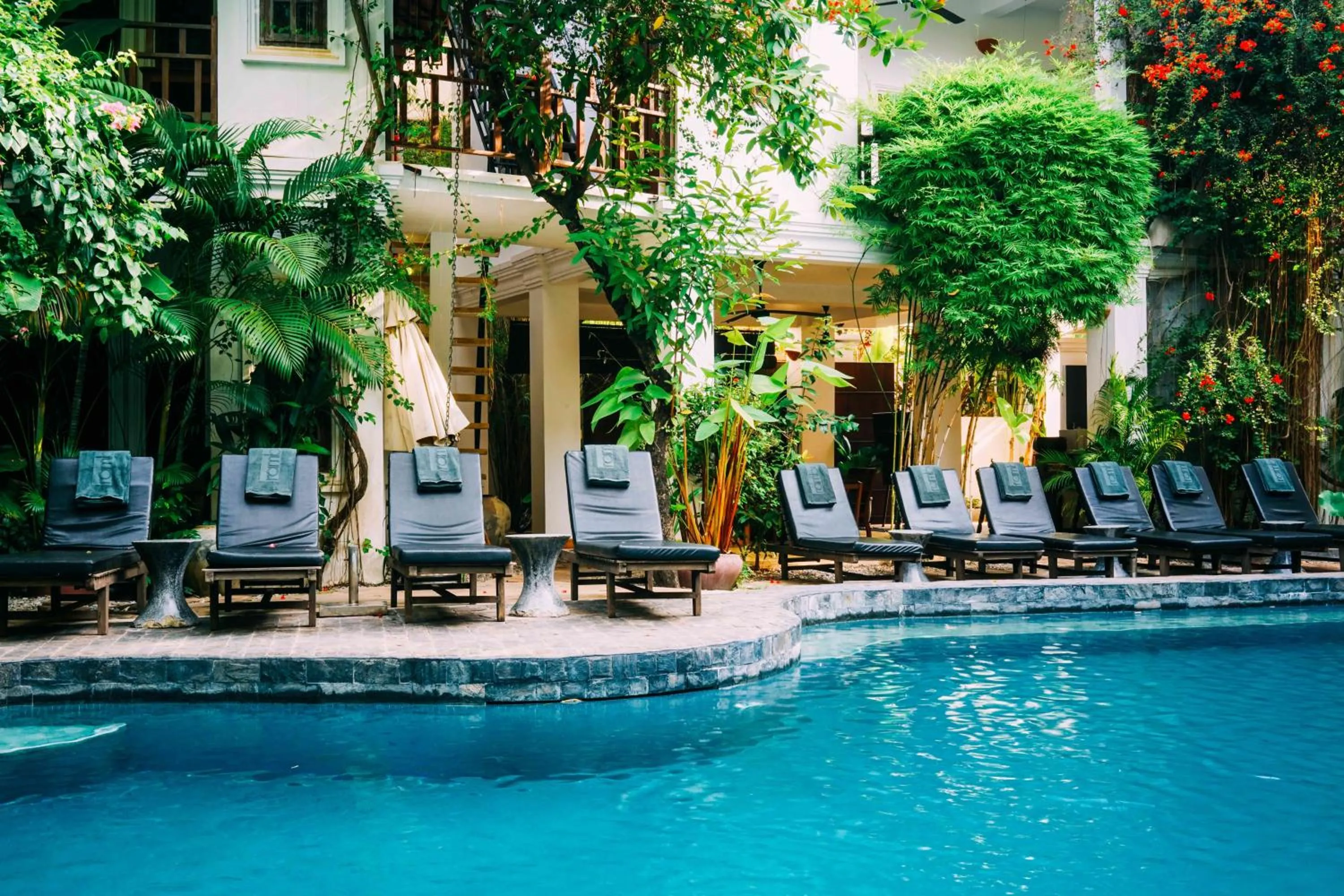 Swimming pool in Urban Residences - Siem Reap