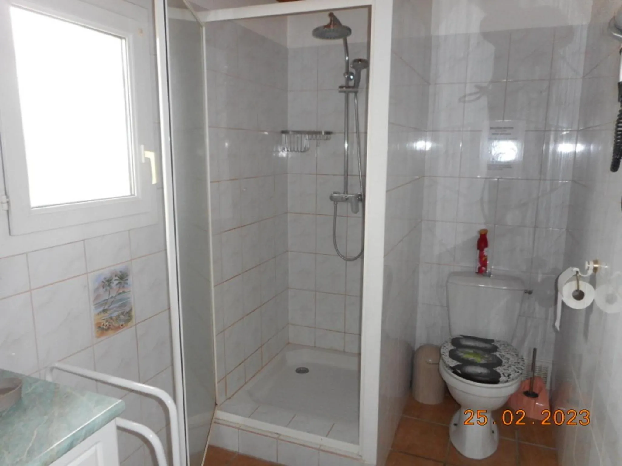 Shower in Le Rieufroid