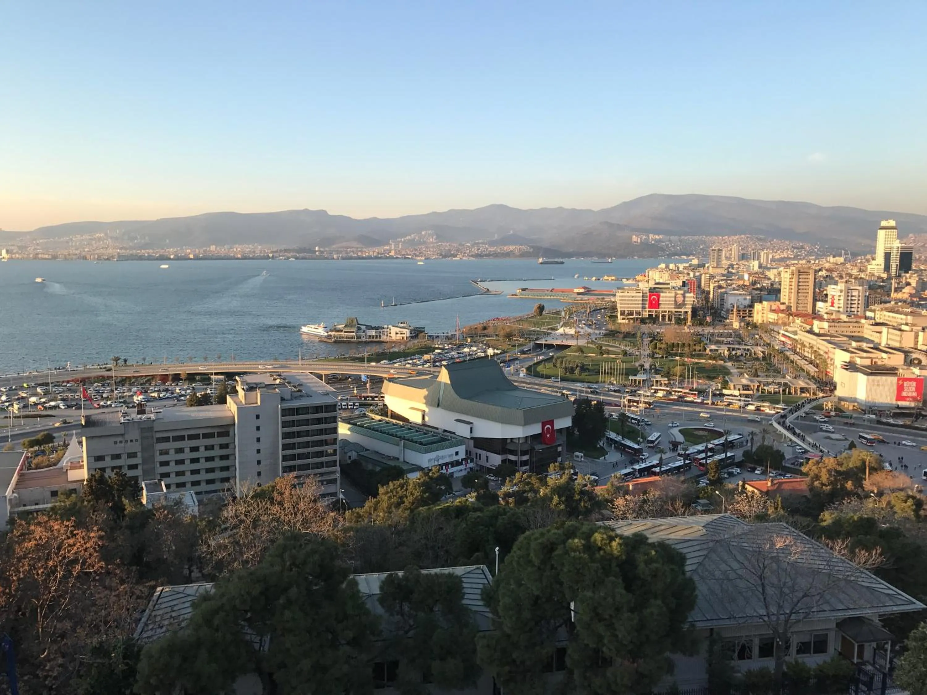 Bird's eye view in Büyük Konak İzmir