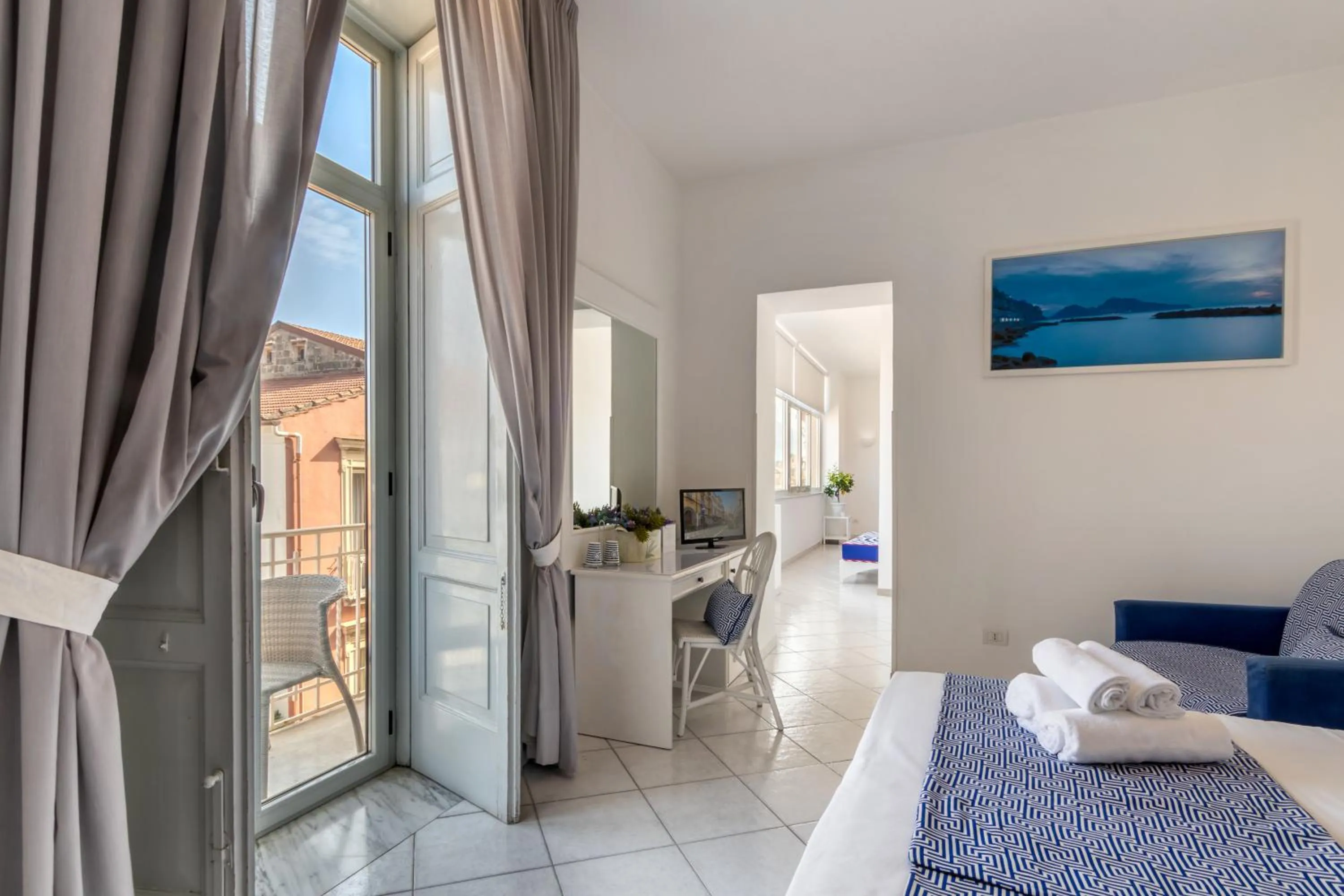 Photo of the whole room, Bed in Palazzo Starace