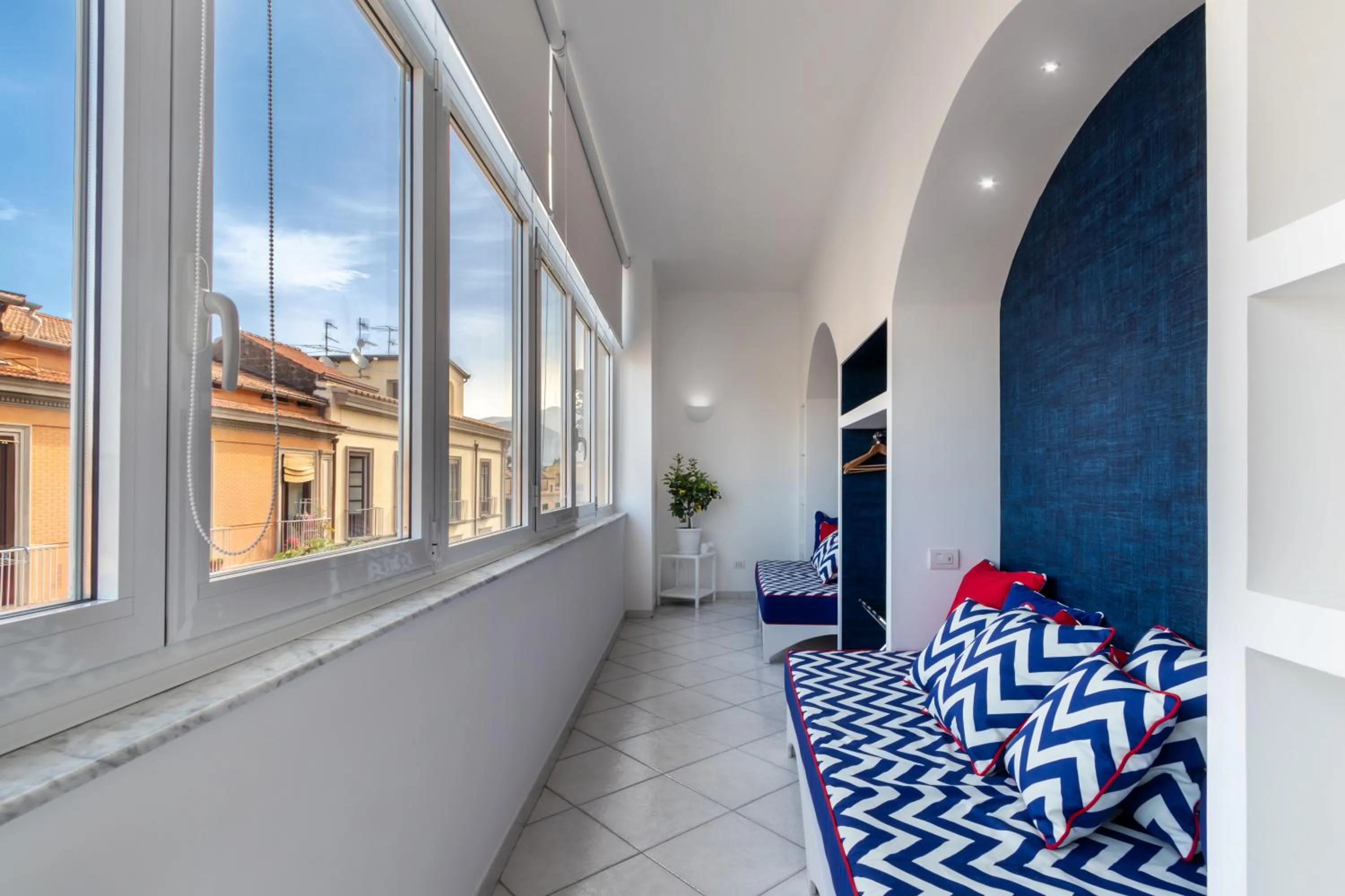 Decorative detail in Palazzo Starace