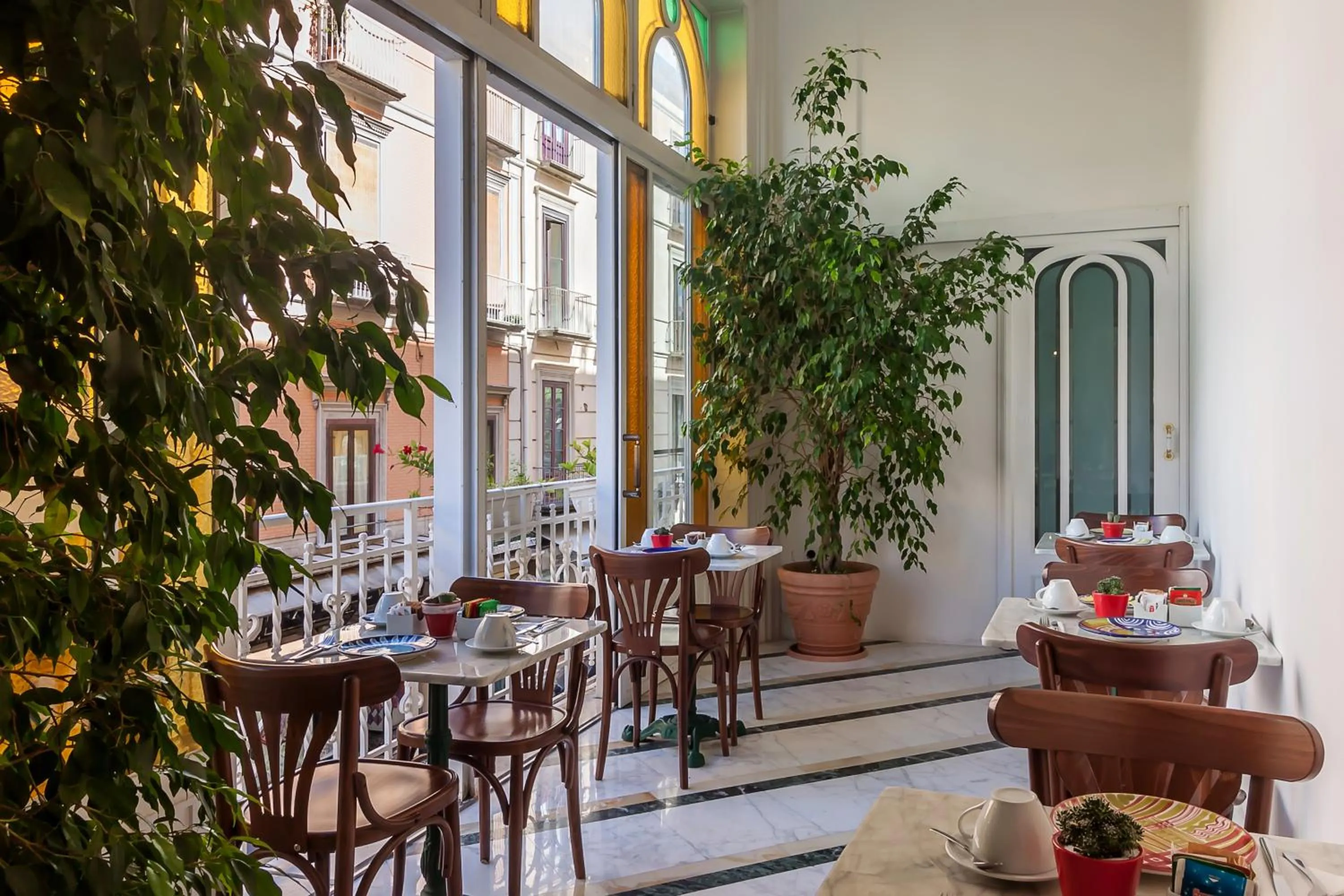 Continental breakfast in Palazzo Starace