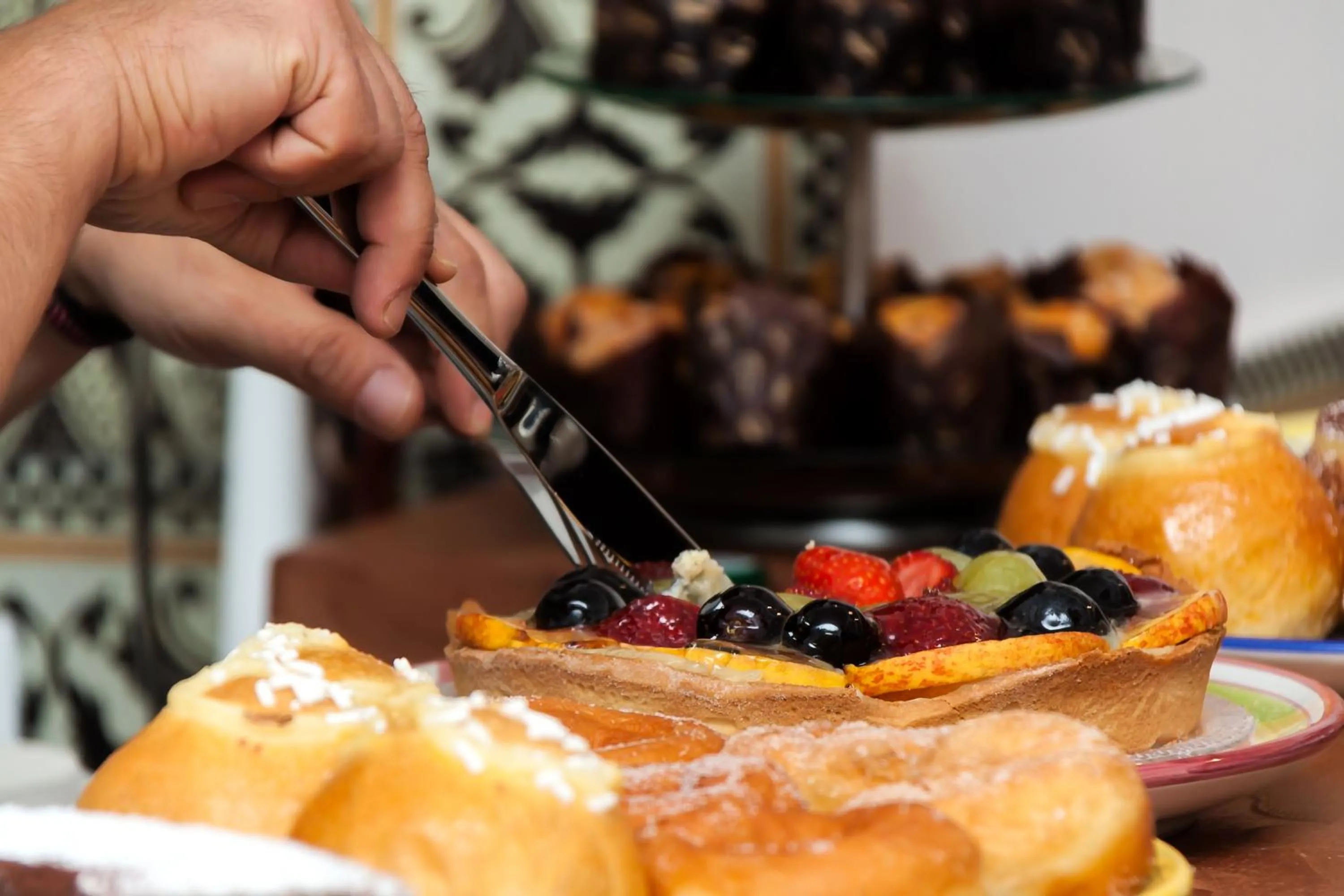 Continental breakfast in Palazzo Starace