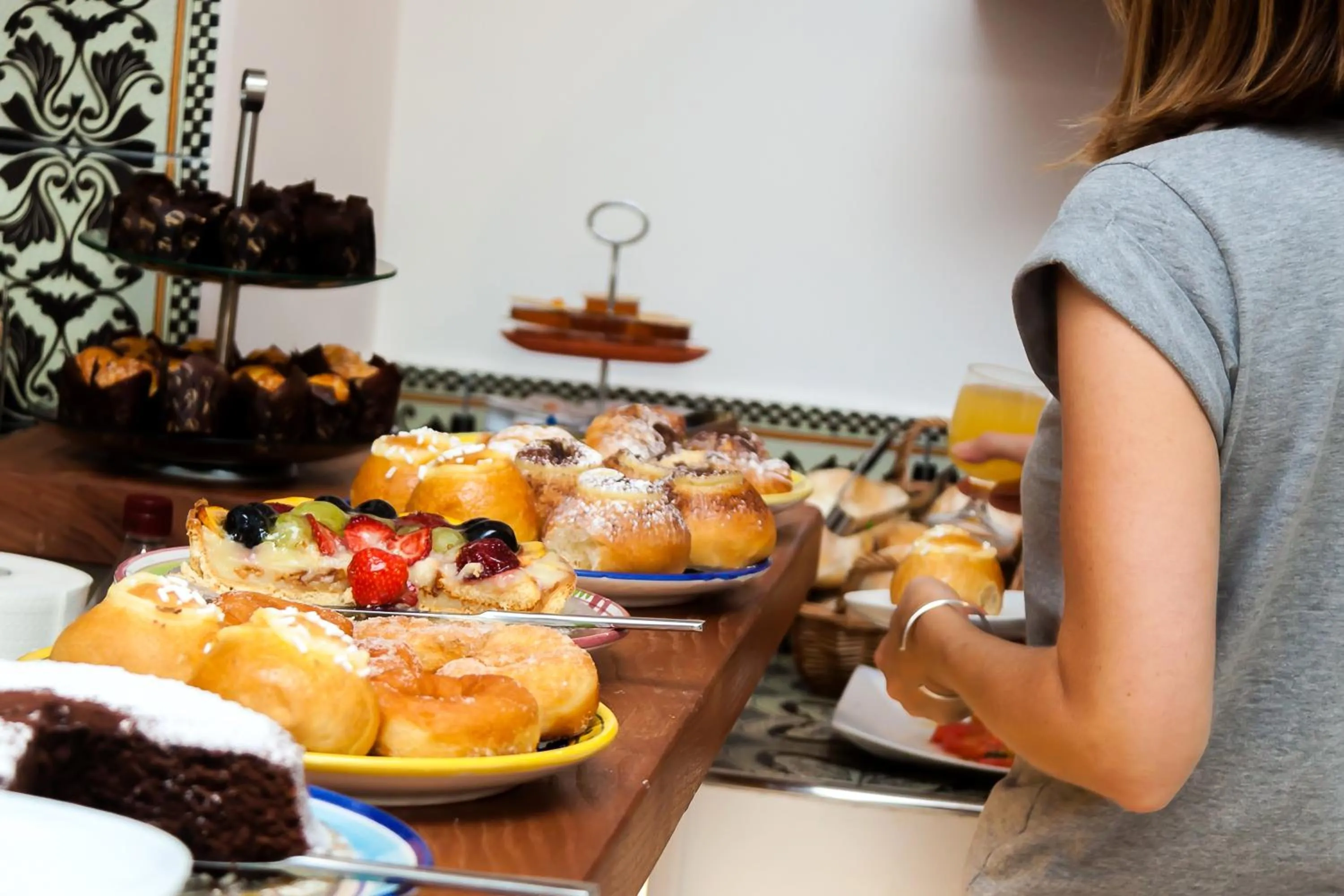 Continental breakfast in Palazzo Starace
