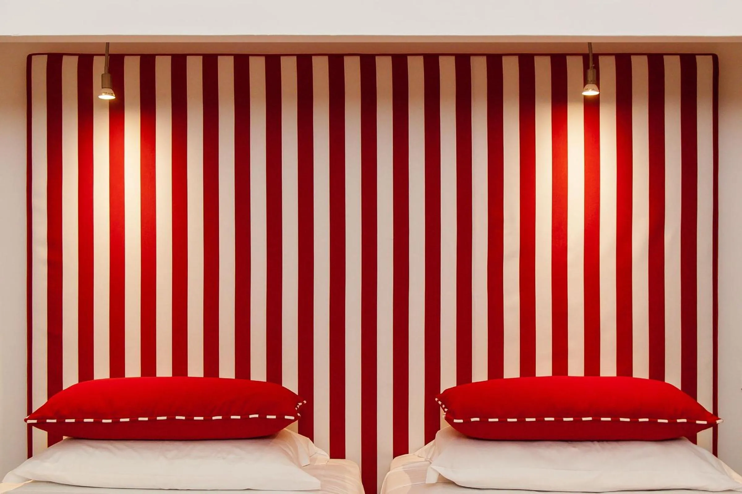 Decorative detail, Bed in Palazzo Starace