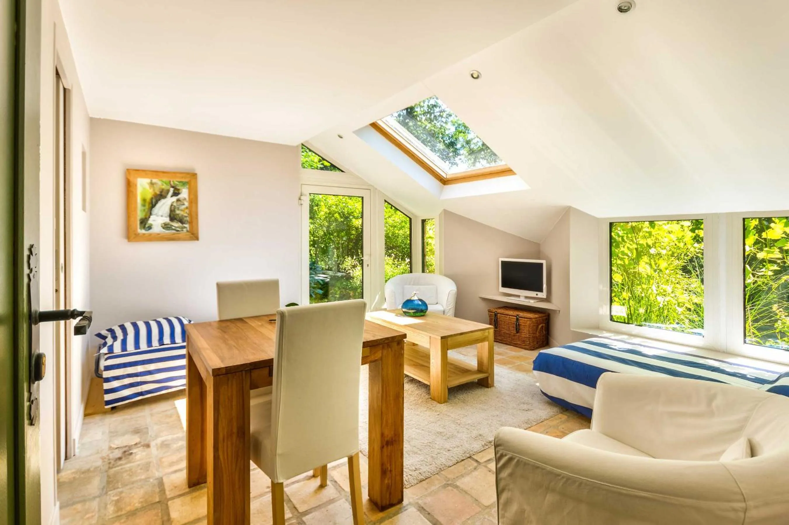 Living room in Maison des Bois
