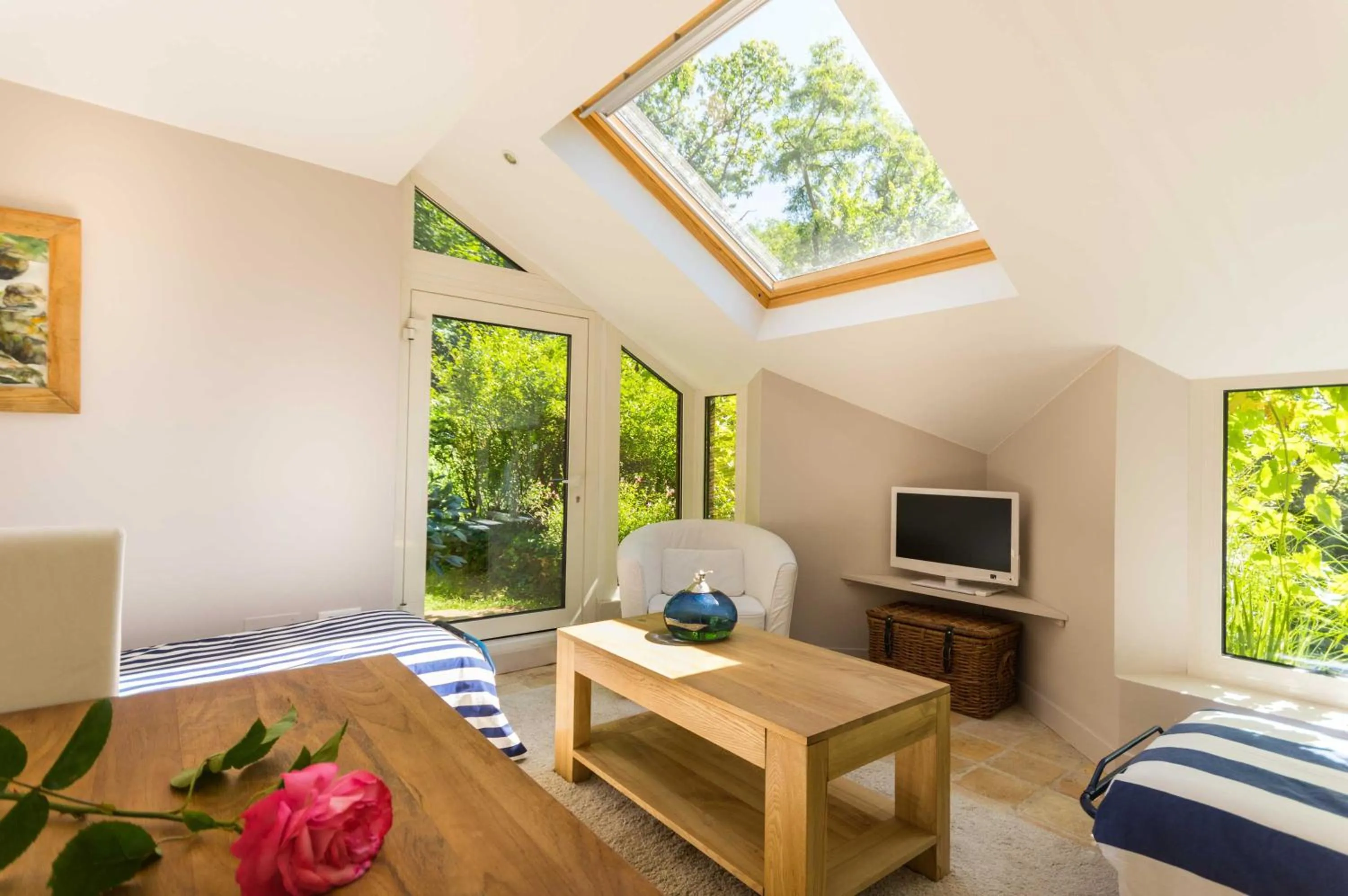 Living room in Maison des Bois