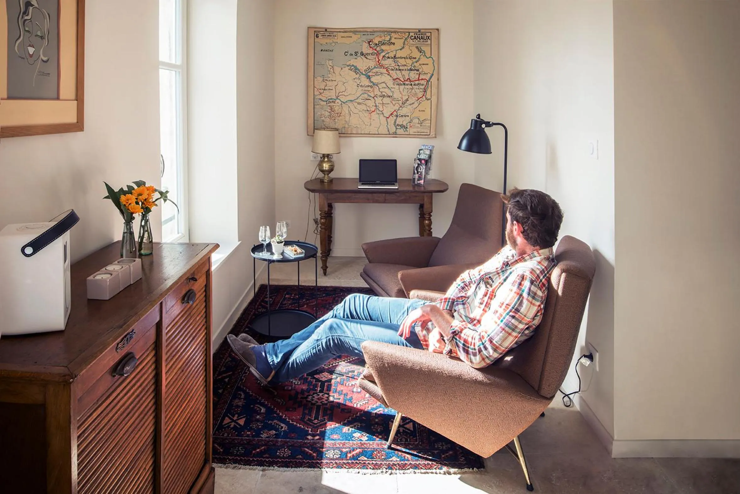 Living room in Les Suites de Catherine, la 35