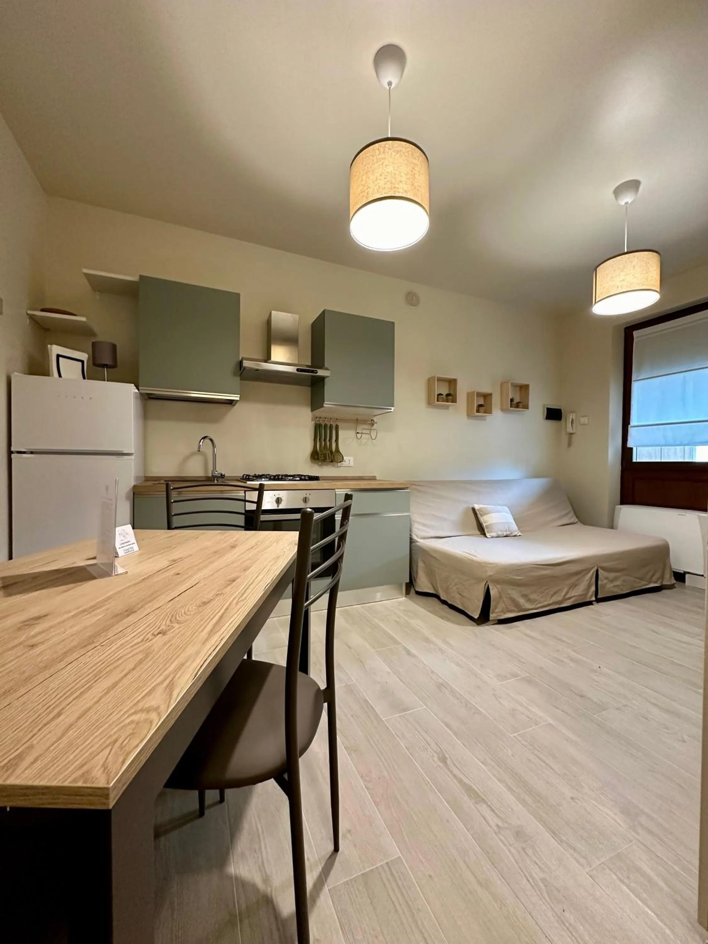 Kitchen or kitchenette, Bed in Lauri & Faggi