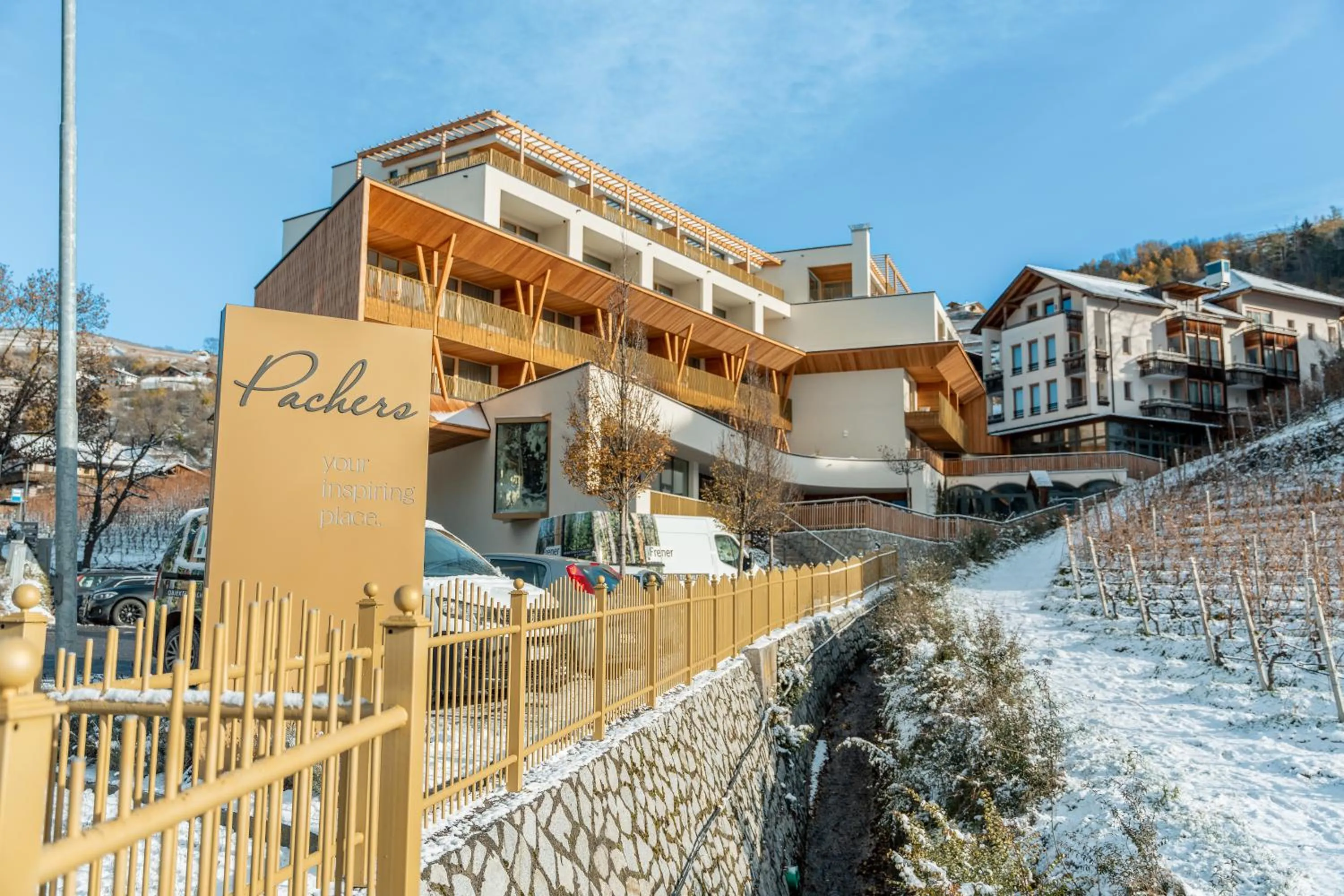 Property building in Boutique Hotel Pachers