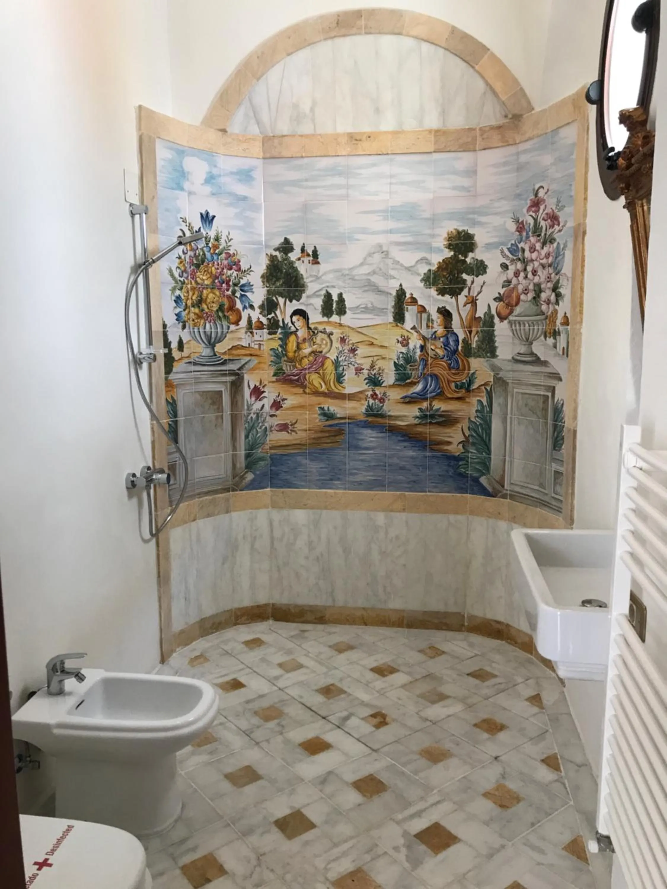 Bathroom in Casa Palacio VillaZambra