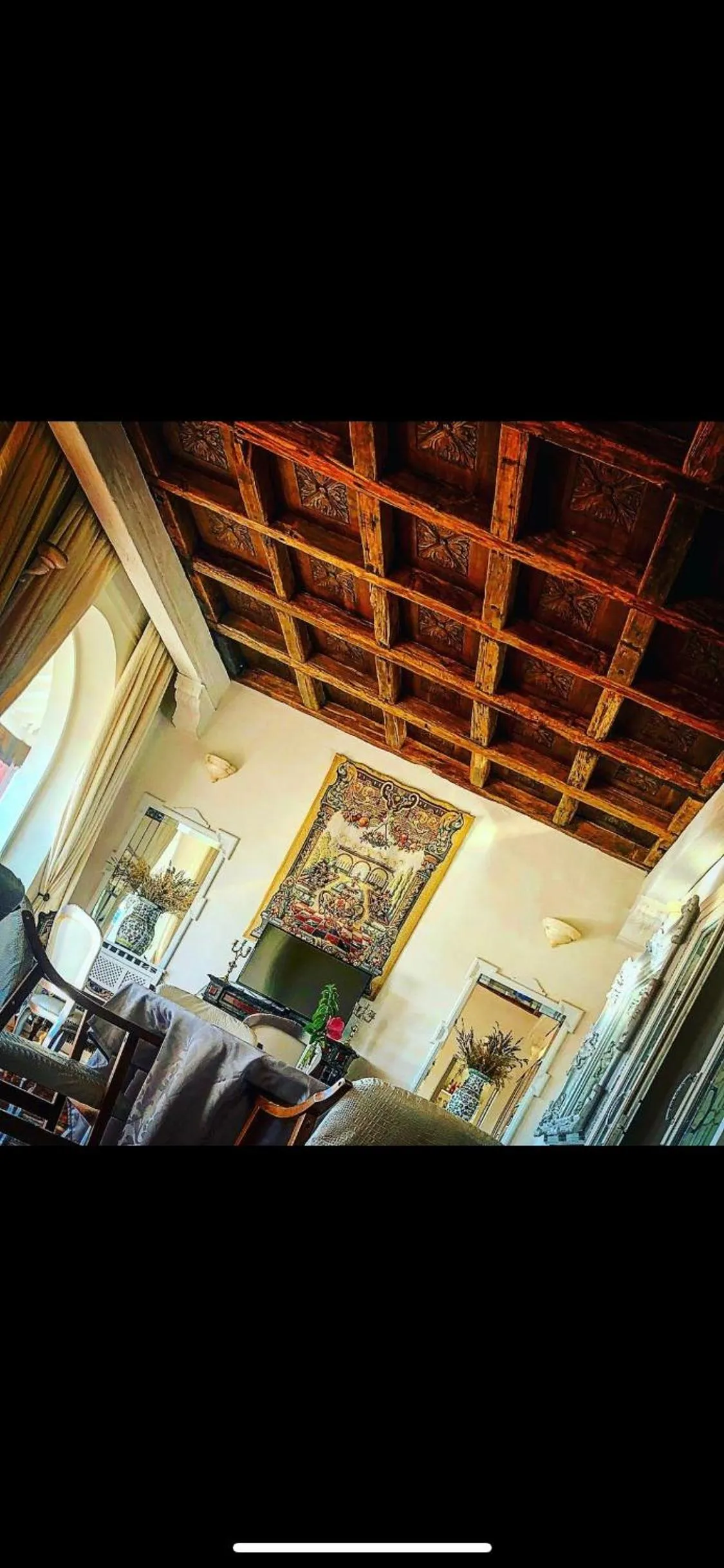 Communal lounge/ TV room in Casa Palacio VillaZambra