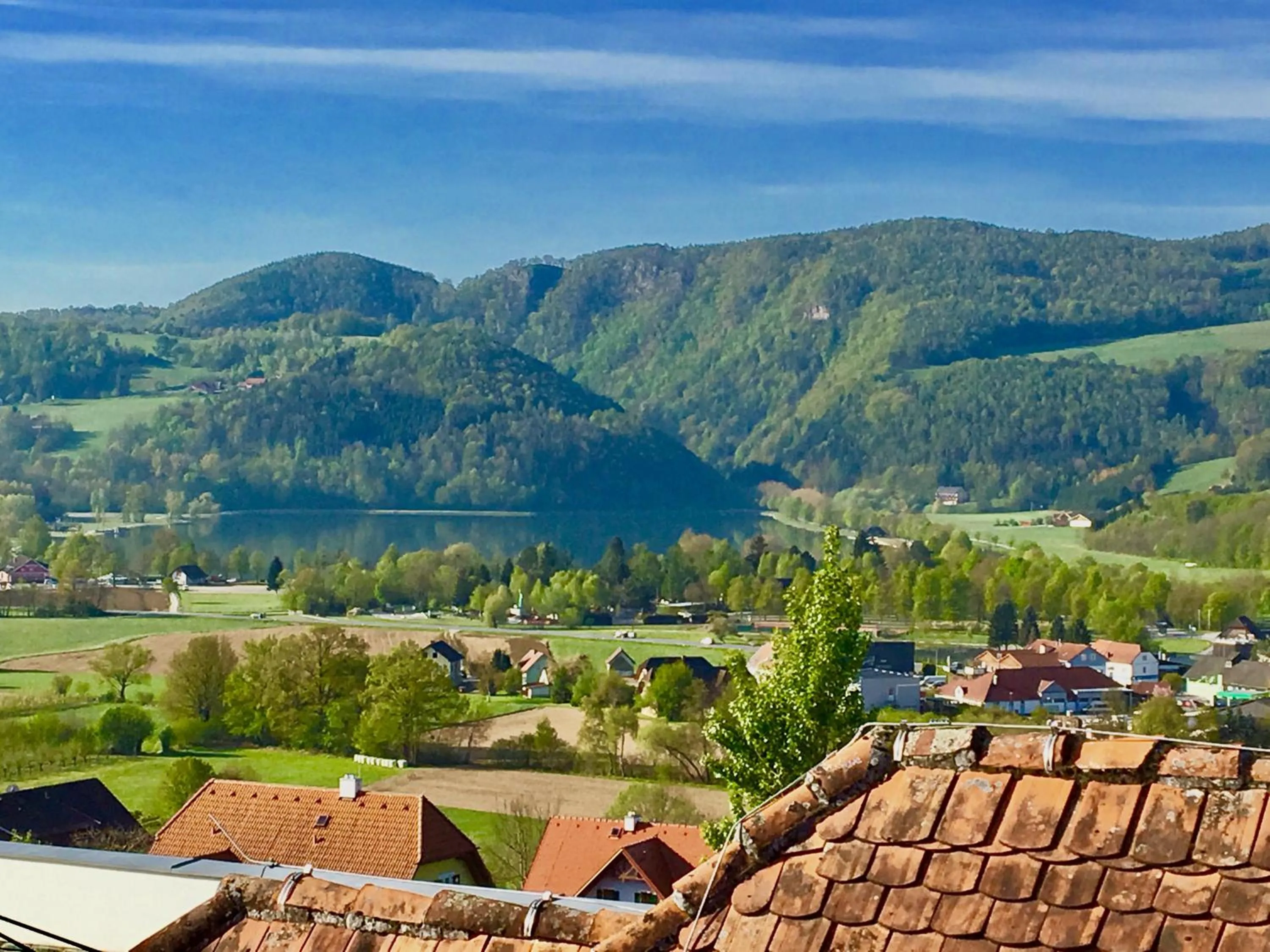 Lake view in Apfelwirt