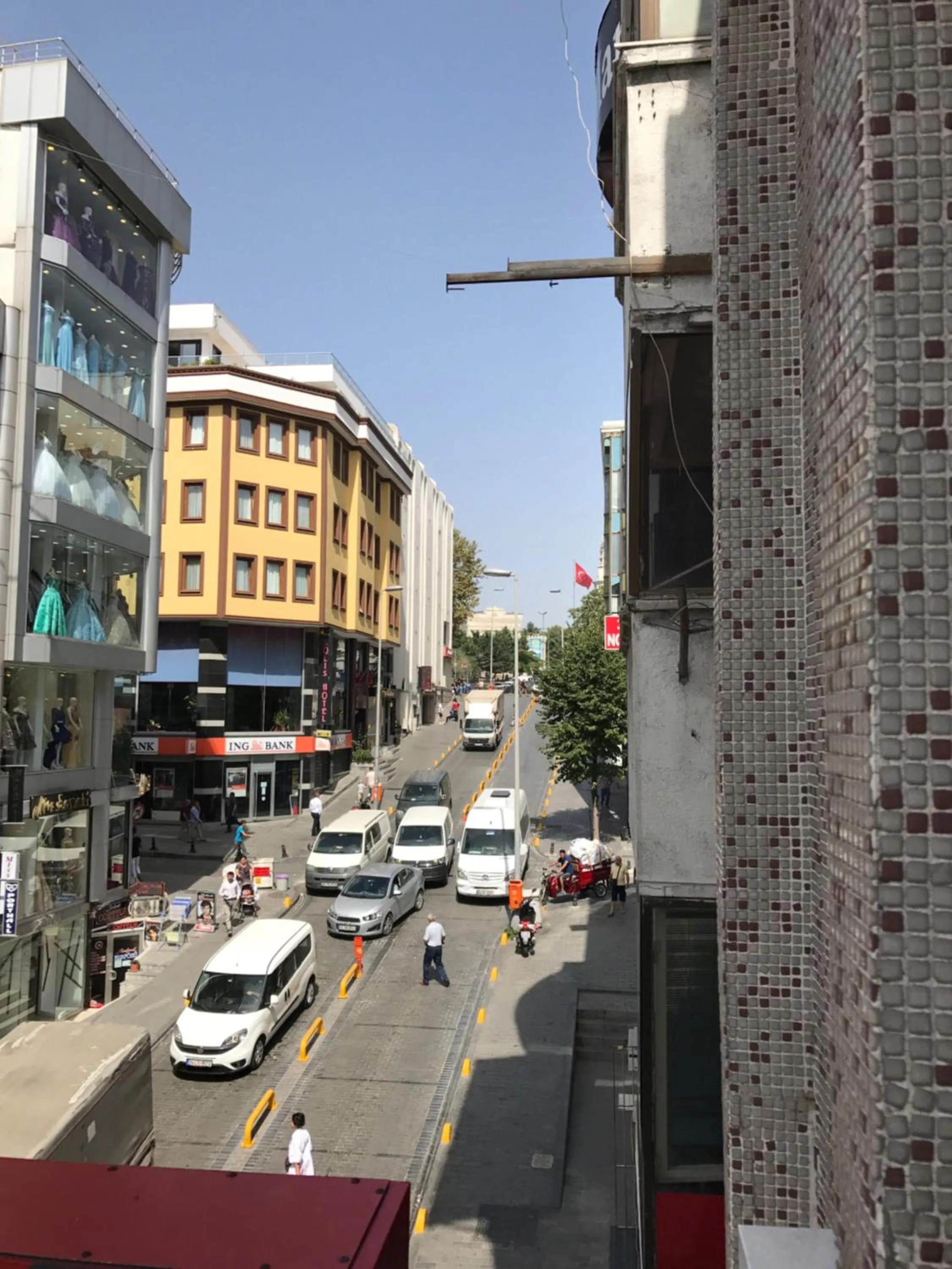 City view in Hotel Semih