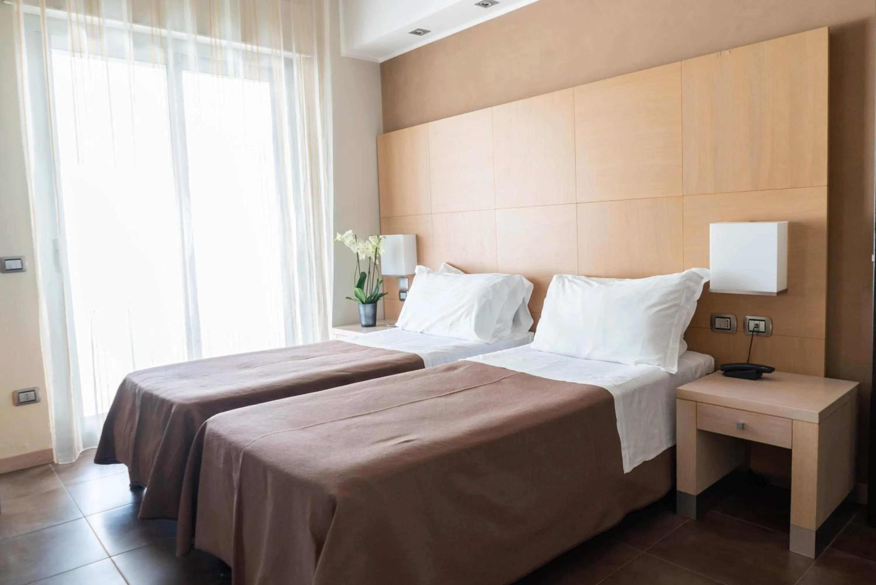 Bed in Hotel Abruzzo Marina