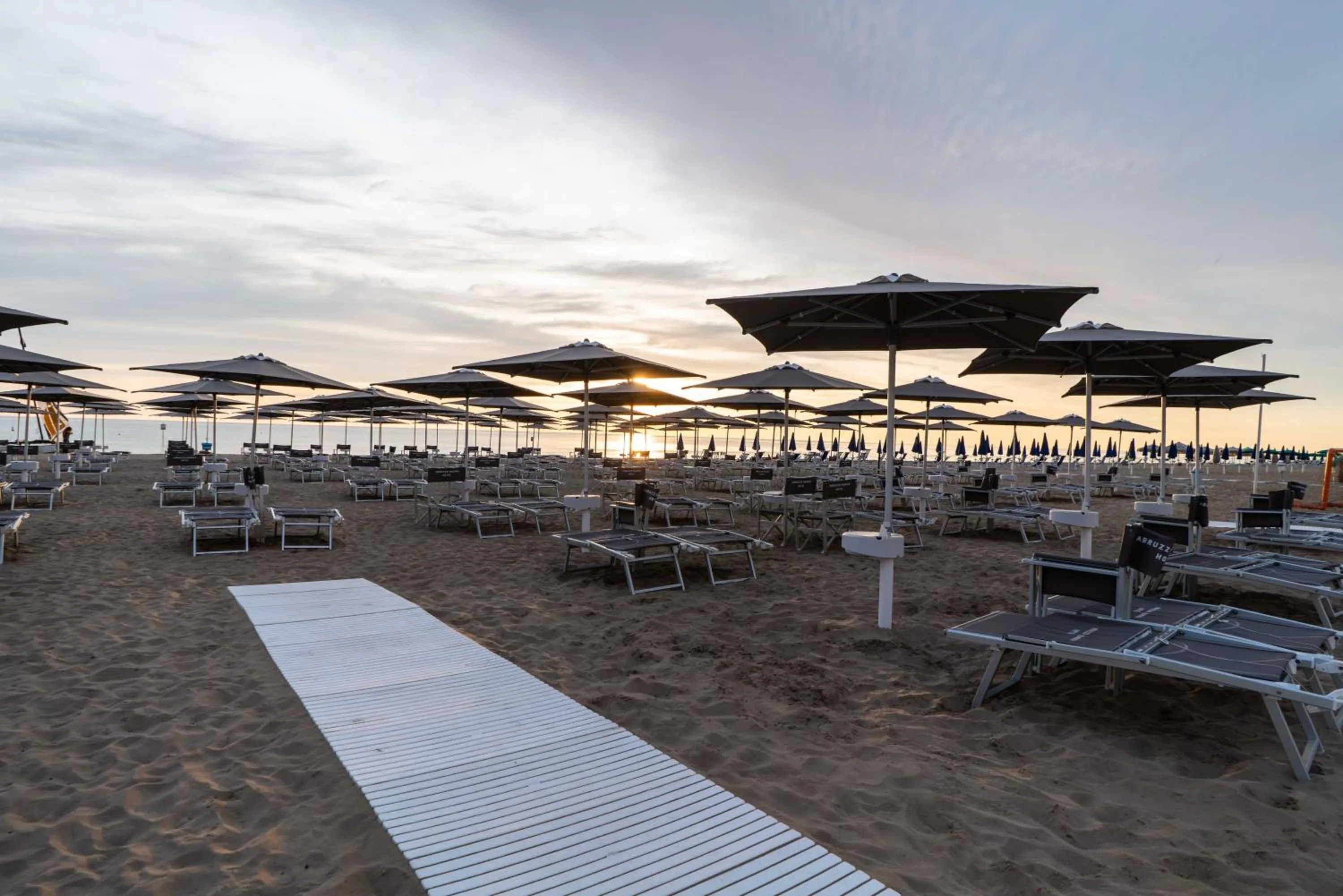 Beach in Hotel Abruzzo Marina
