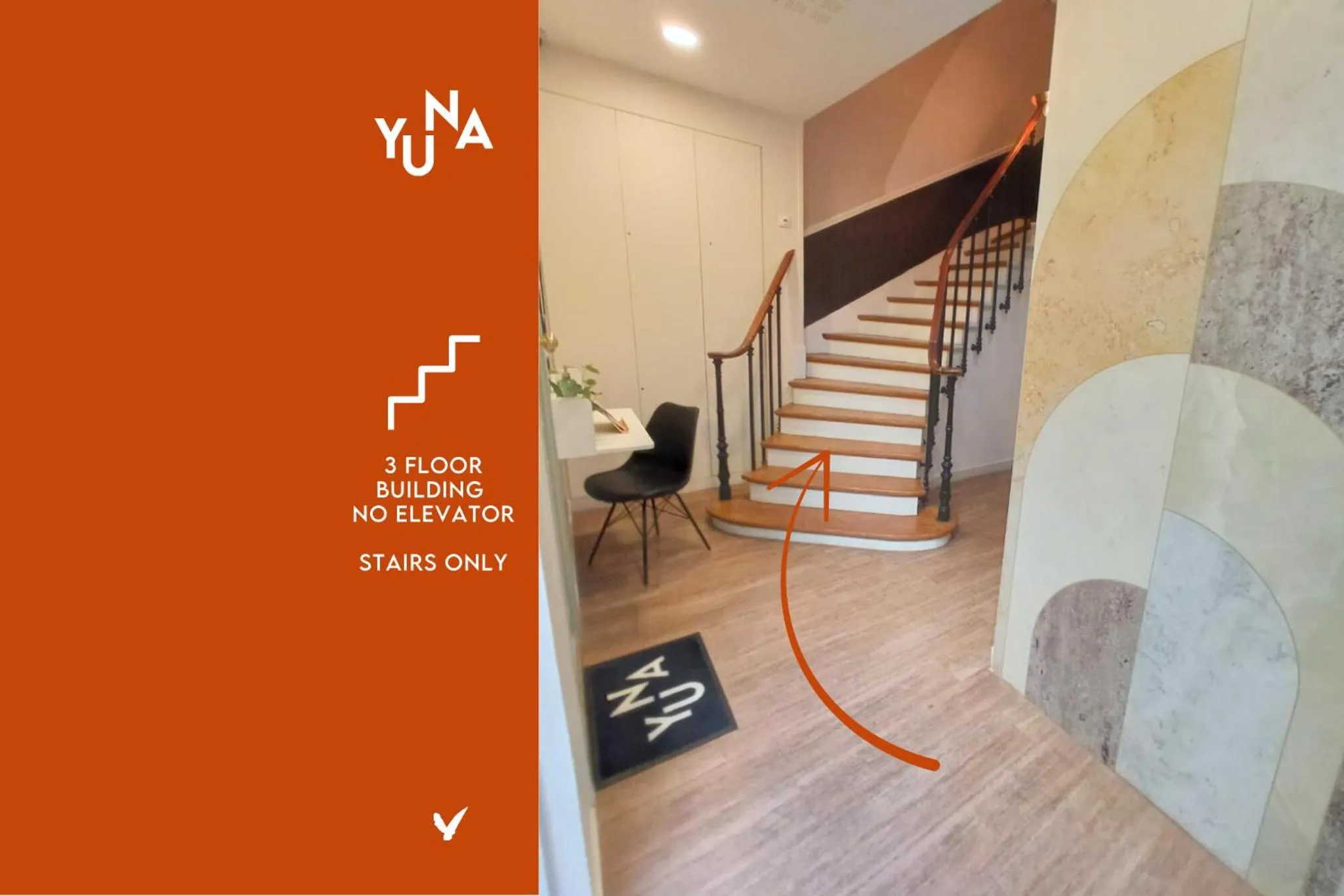 Property logo or sign in Yuna Blanche - Serviced Apartments