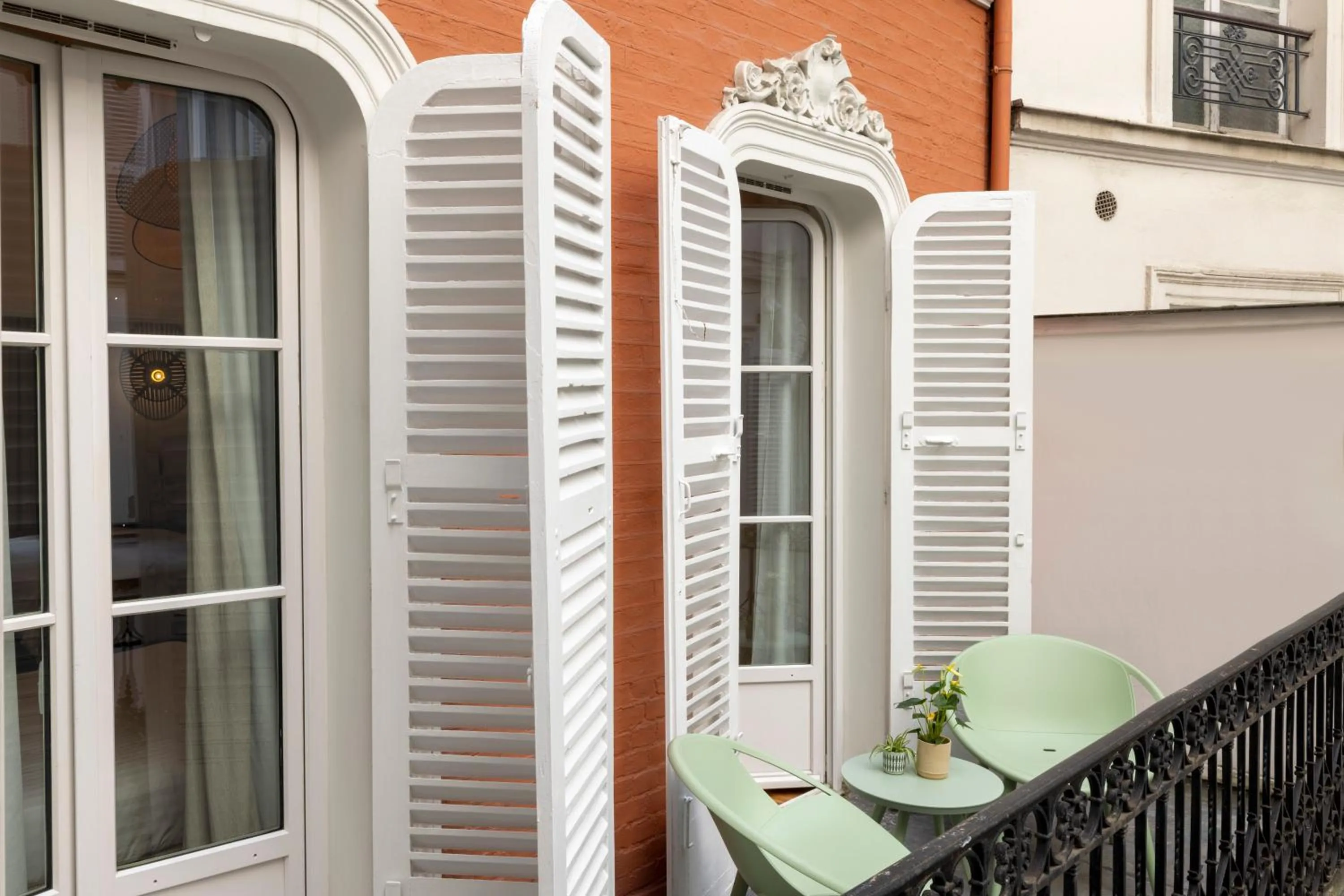 Balcony/Terrace in Yuna Blanche - Serviced Apartments