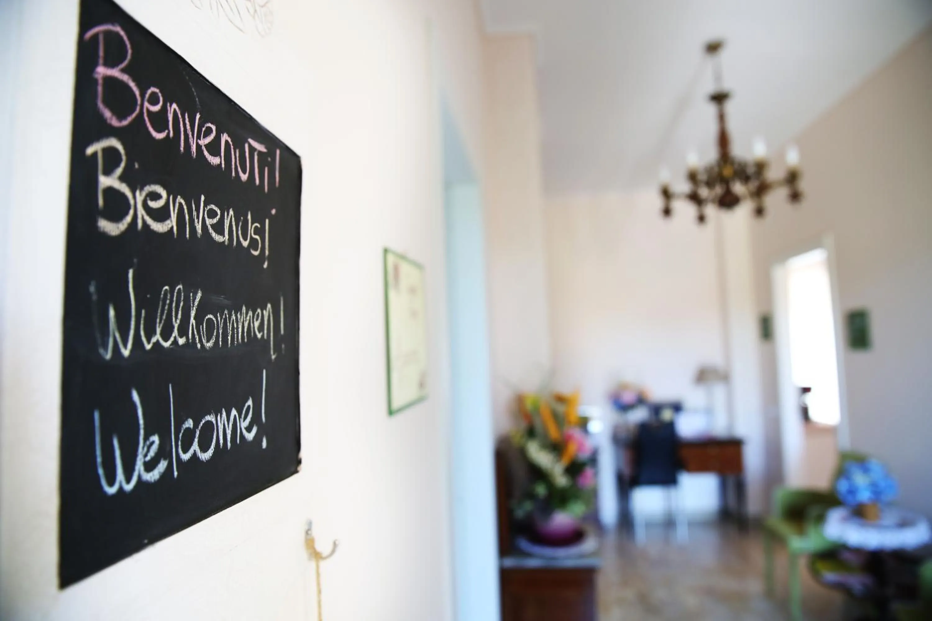 Lobby or reception in Casamia B&B