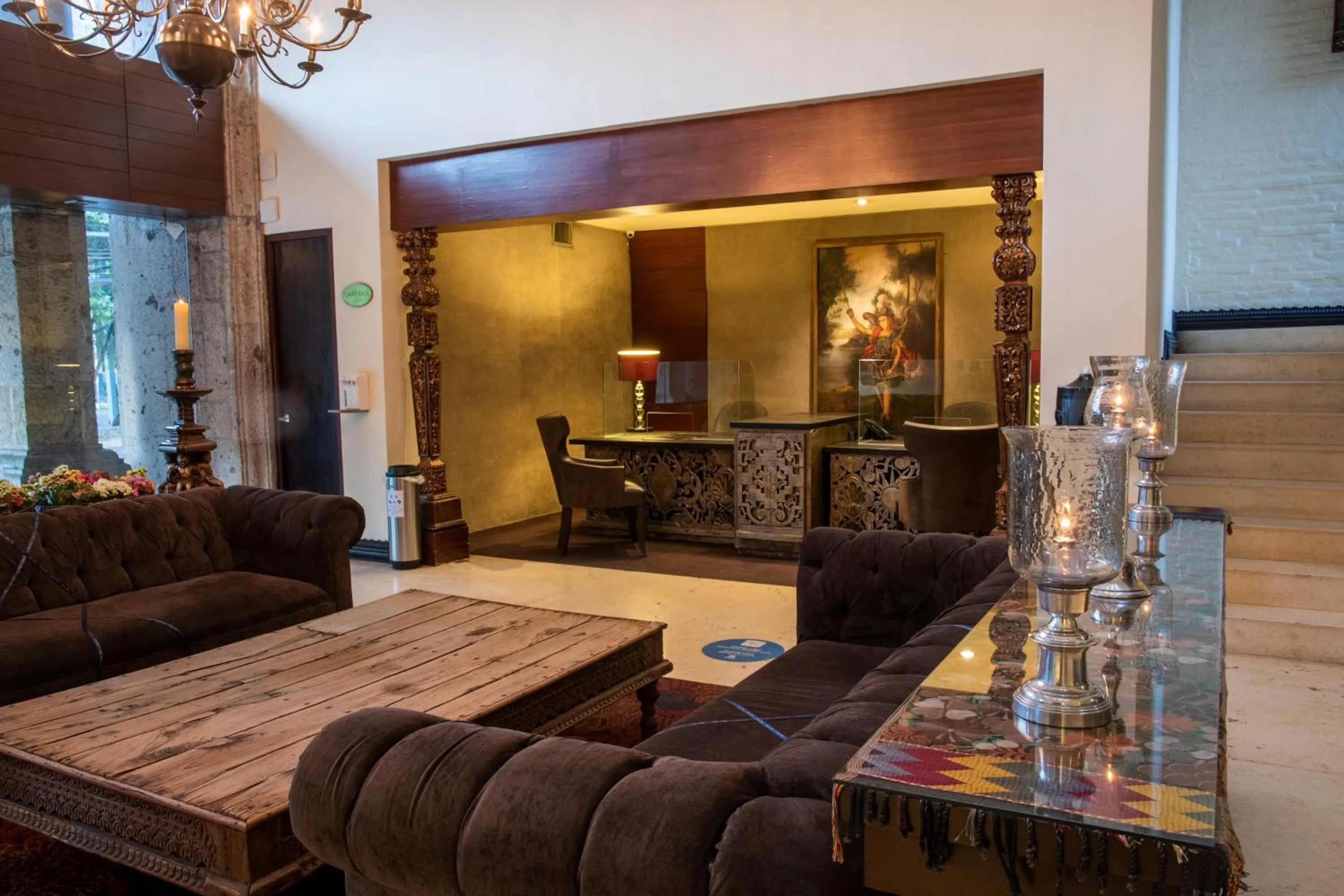 Lobby or reception in Quinta Real Guadalajara