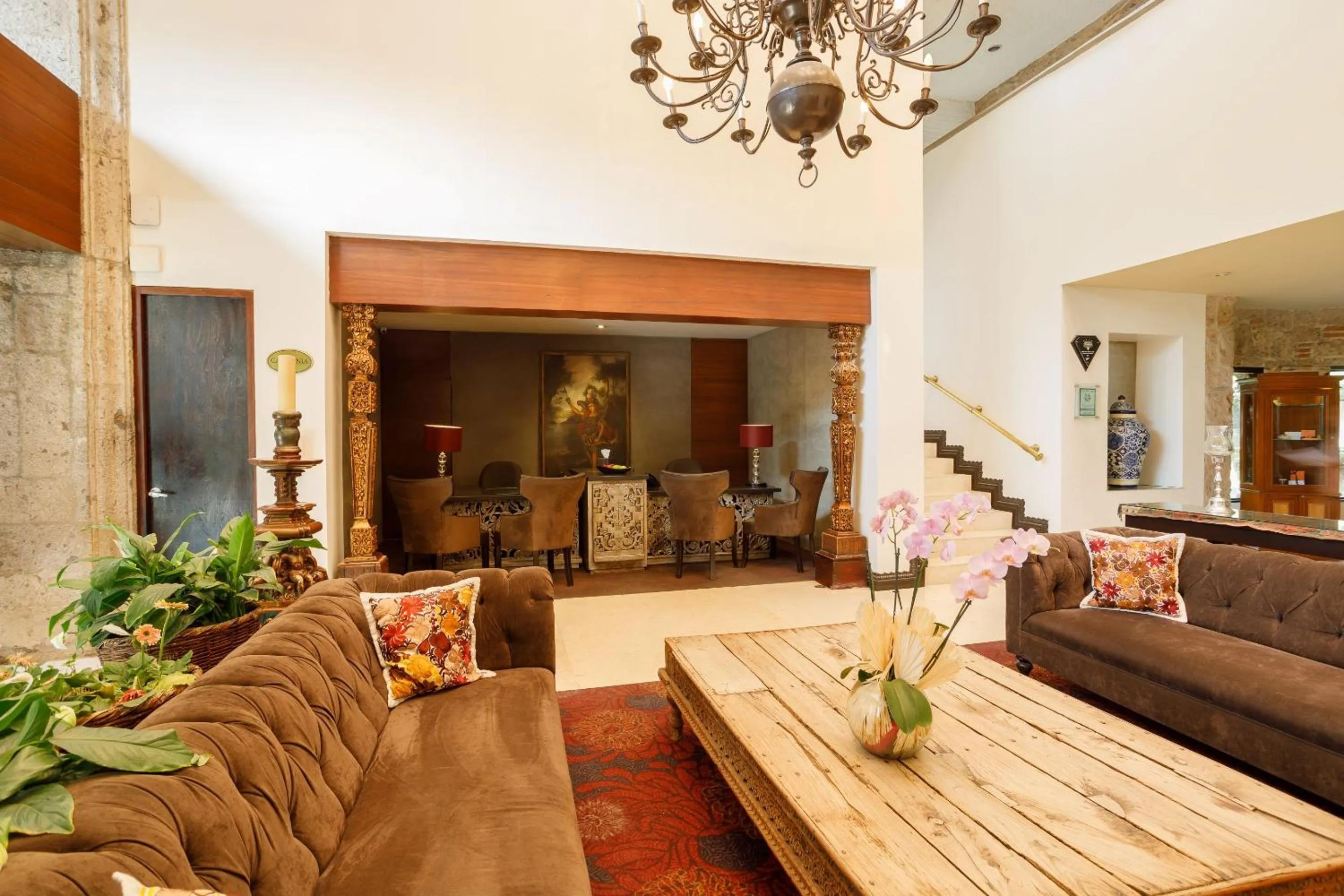 Lobby or reception in Quinta Real Guadalajara