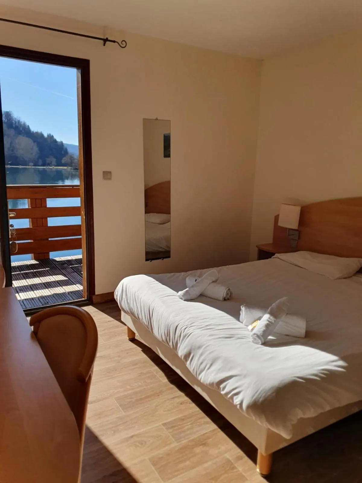 Bed in Lac des Graves