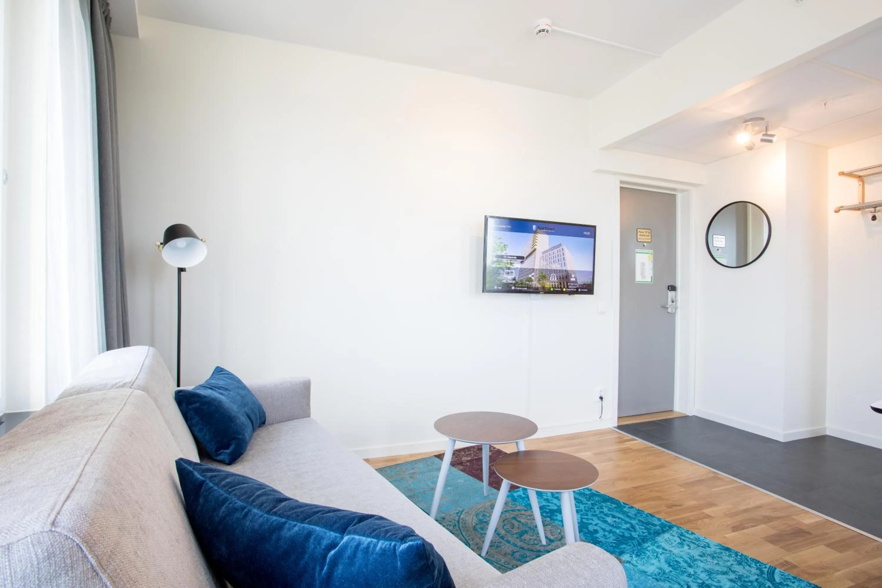 Living room in ApartDirect Älvsjö