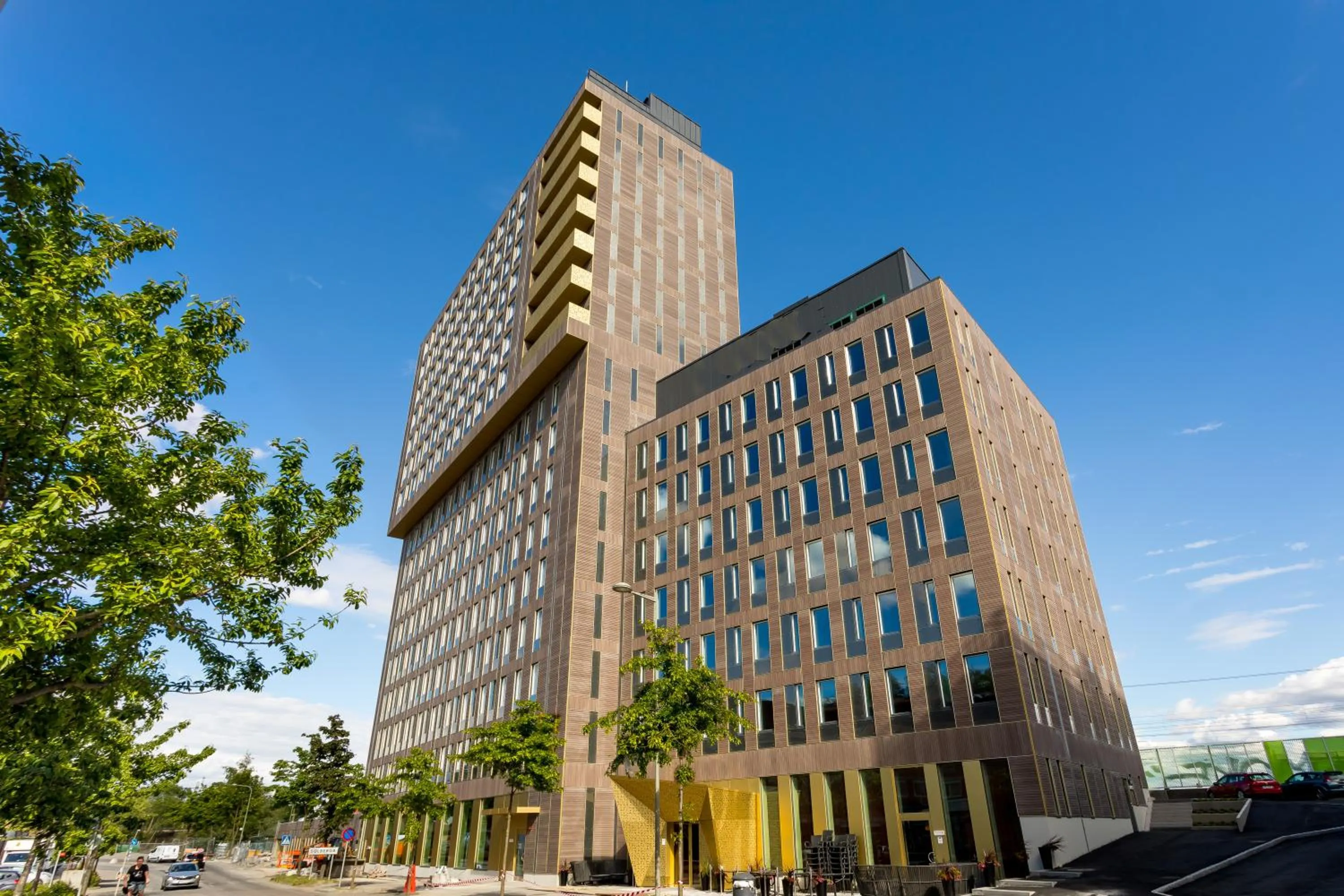 Facade/entrance in ApartDirect Älvsjö