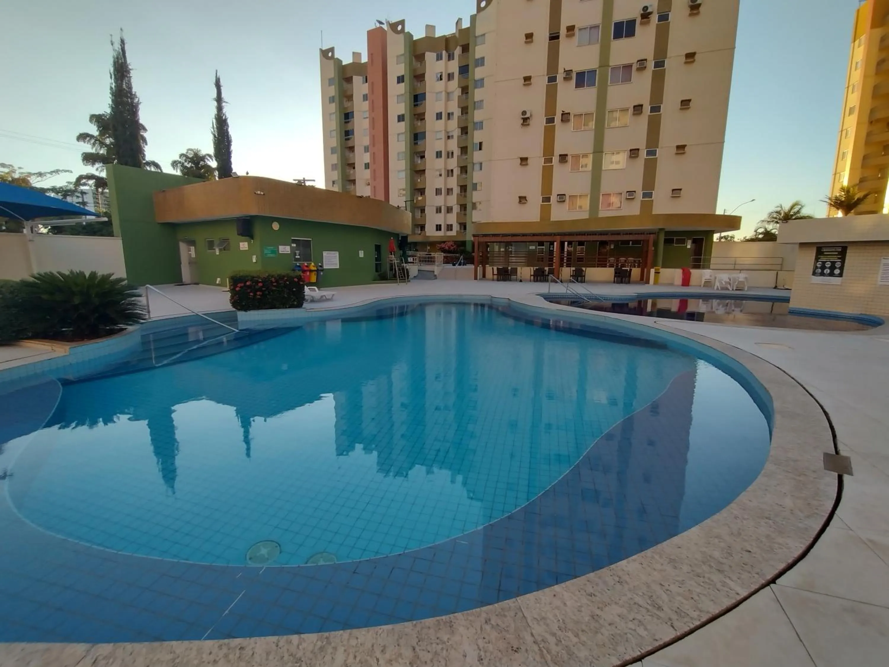 Swimming pool in Vitória das Thermas Caldas Novas - ACHEI FERIAS - Com Roupa de Cama