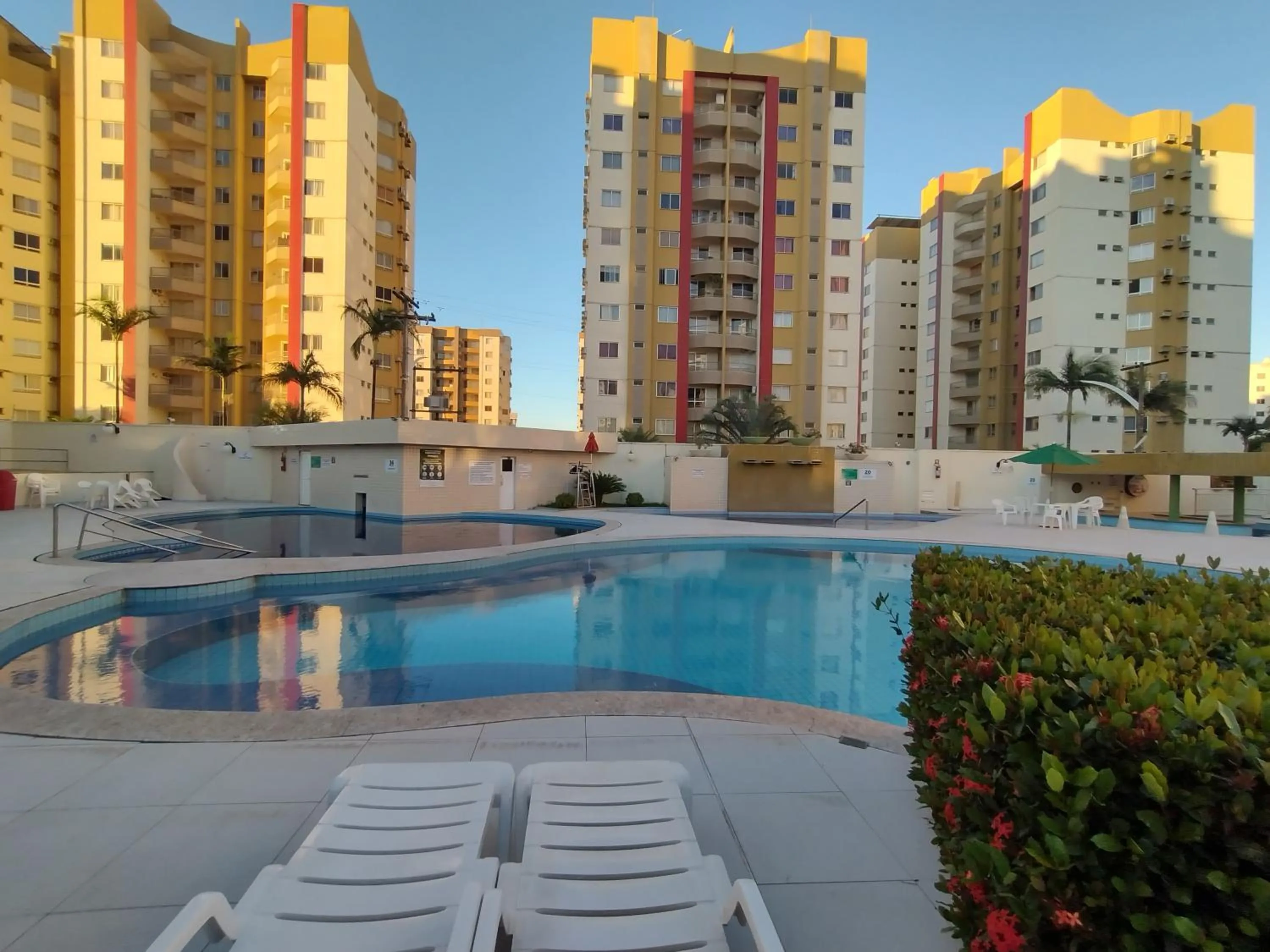 Swimming pool in Vitória das Thermas Caldas Novas - ACHEI FERIAS - Com Roupa de Cama